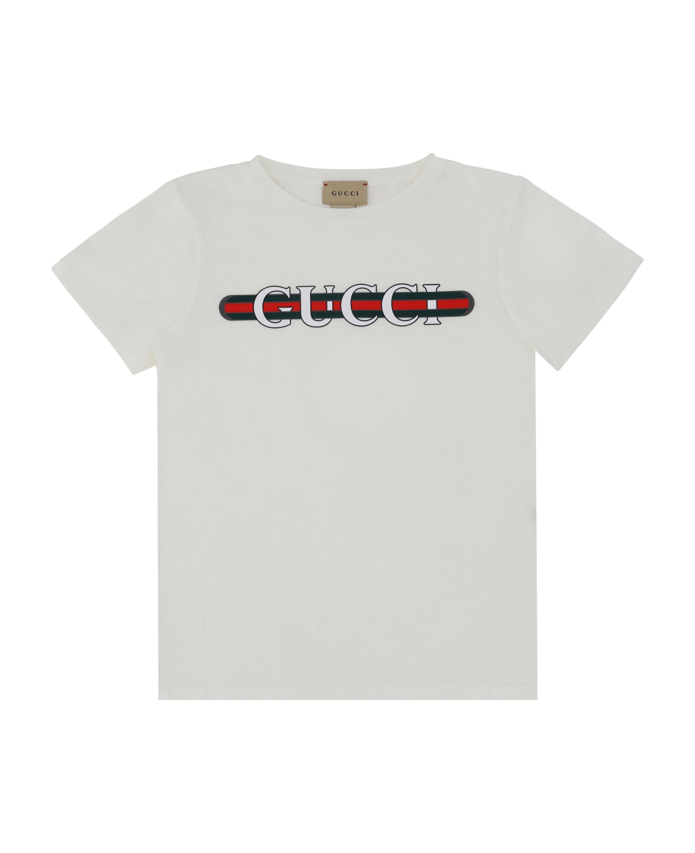 Gucci T-shirt For Boy - White