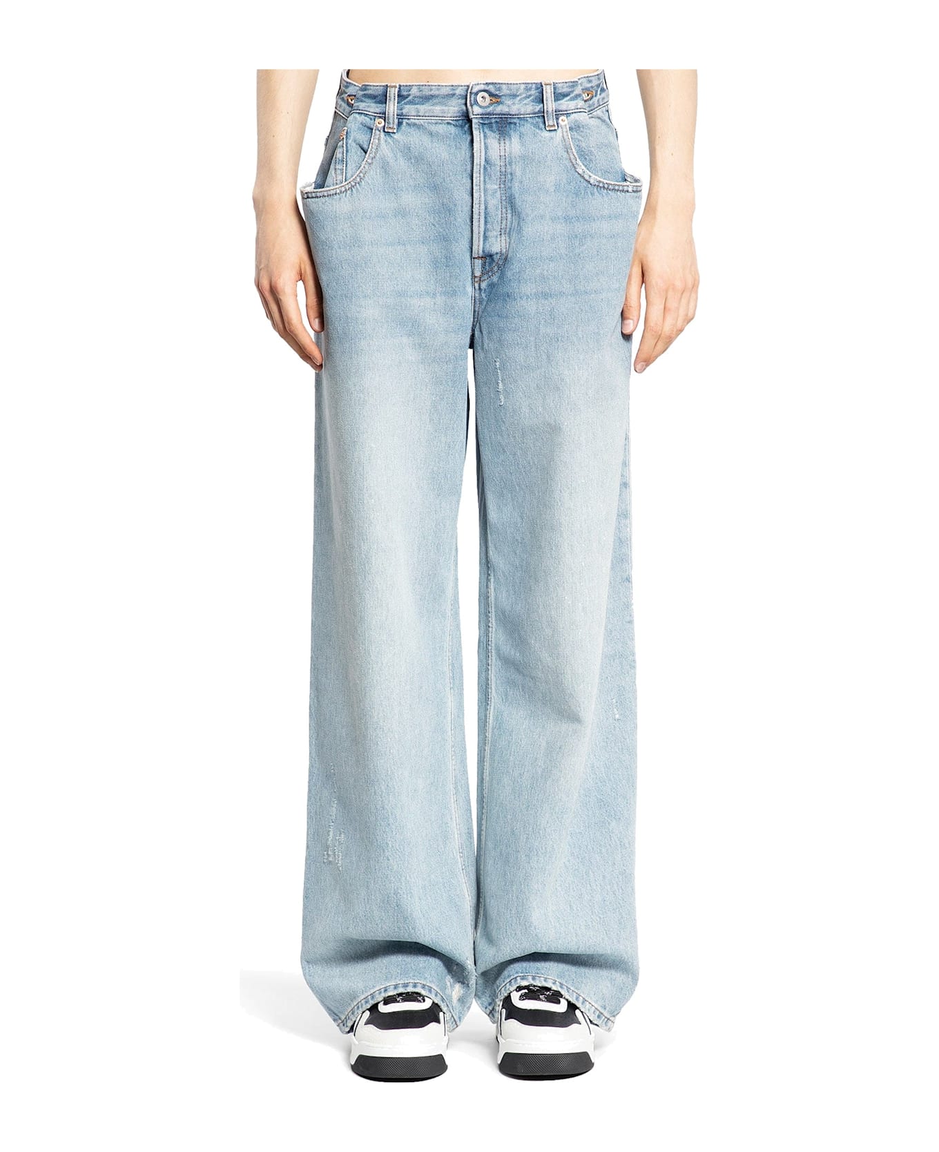 Valentino Cotton Denim Jeans - Blue