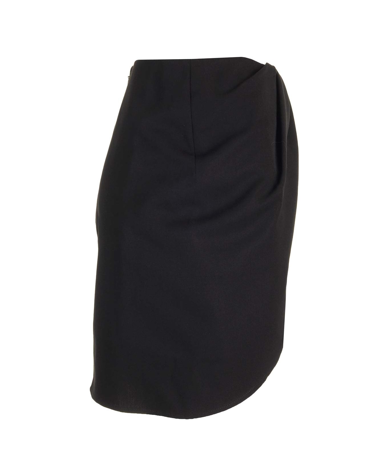 Off-White 'twist' Mini Skirt - Black スカート