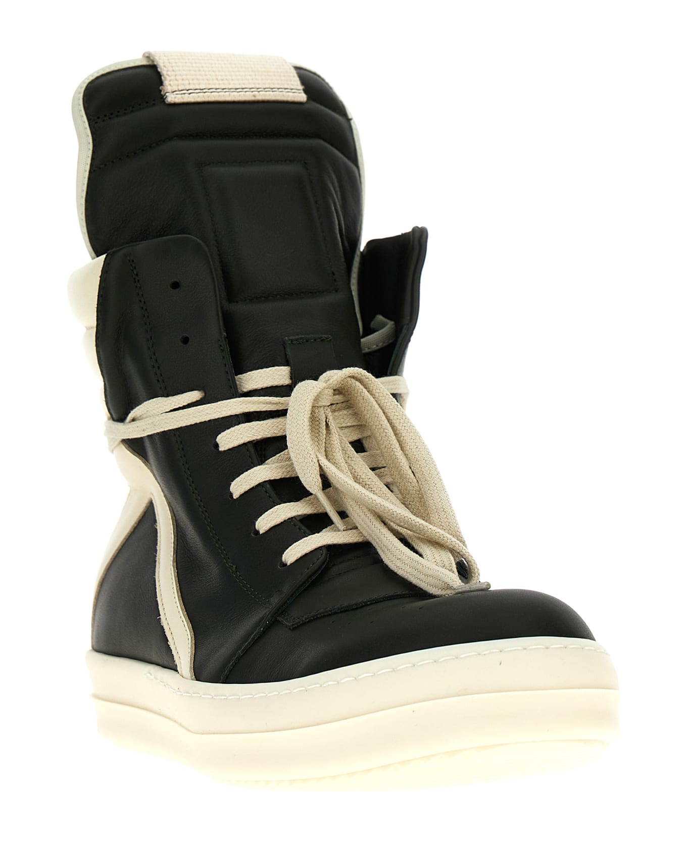 Rick Owens 'geobasket' Sneakers - FOREST