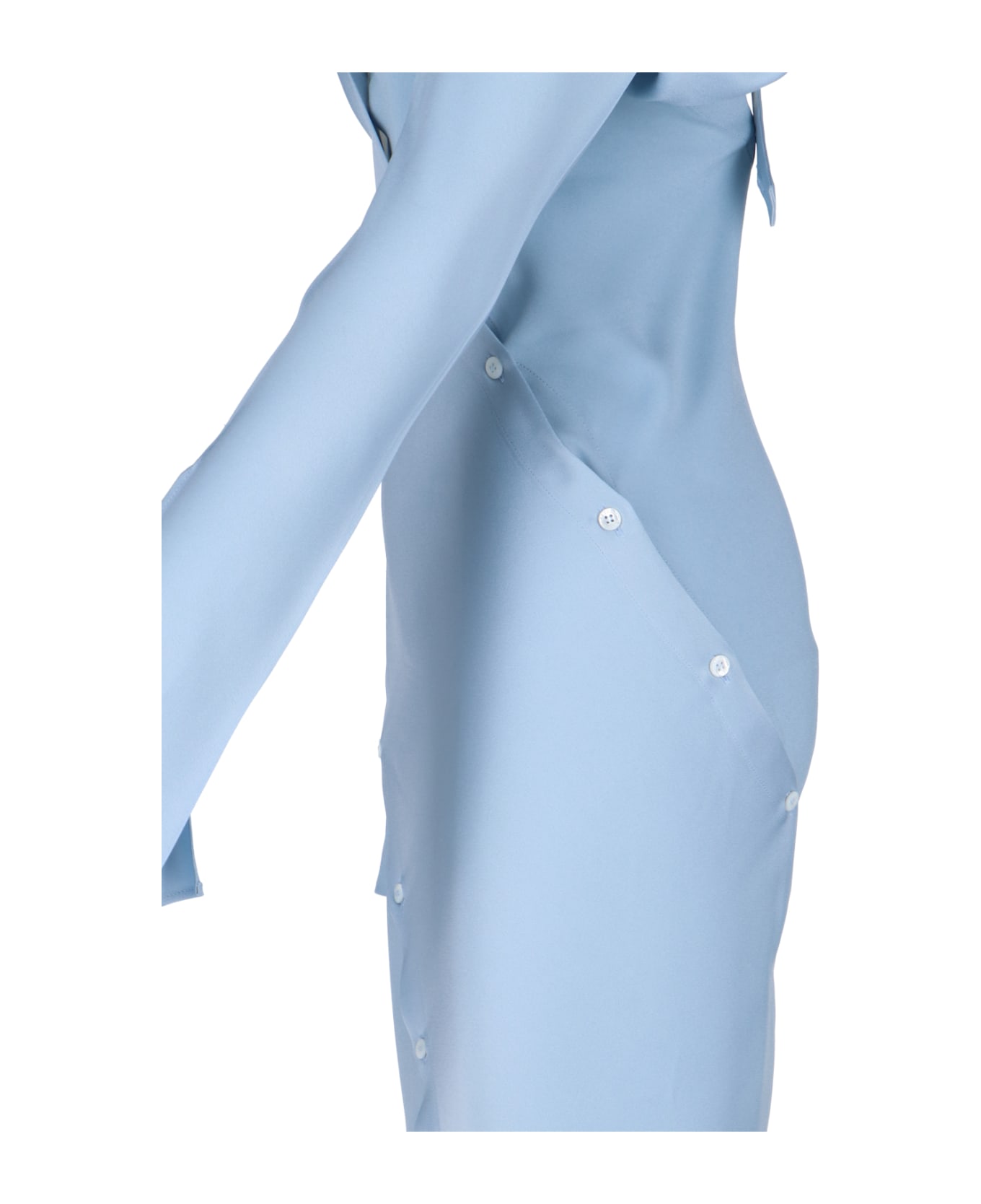 Setchu 'origami' Dress - Light Blue