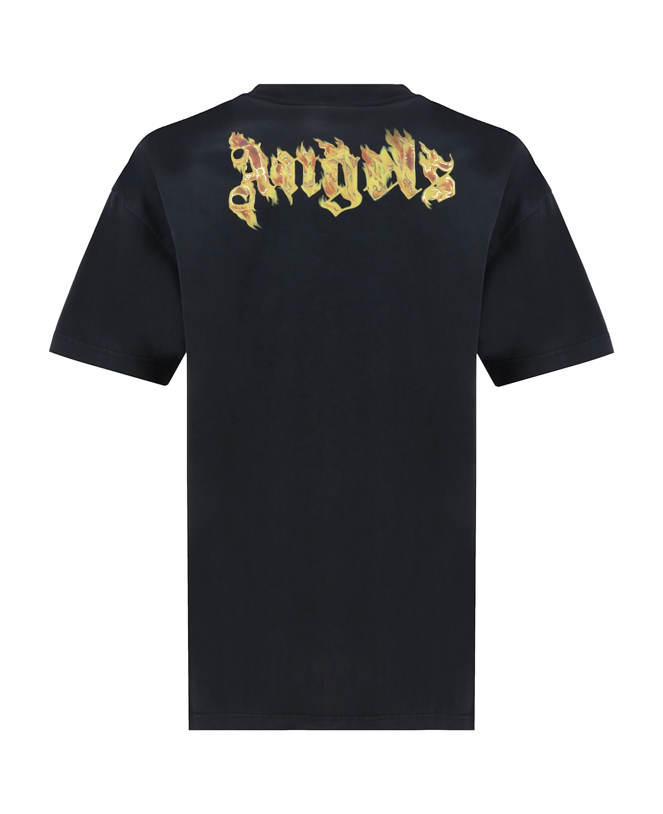 Palm Angels T-shirt - black gold