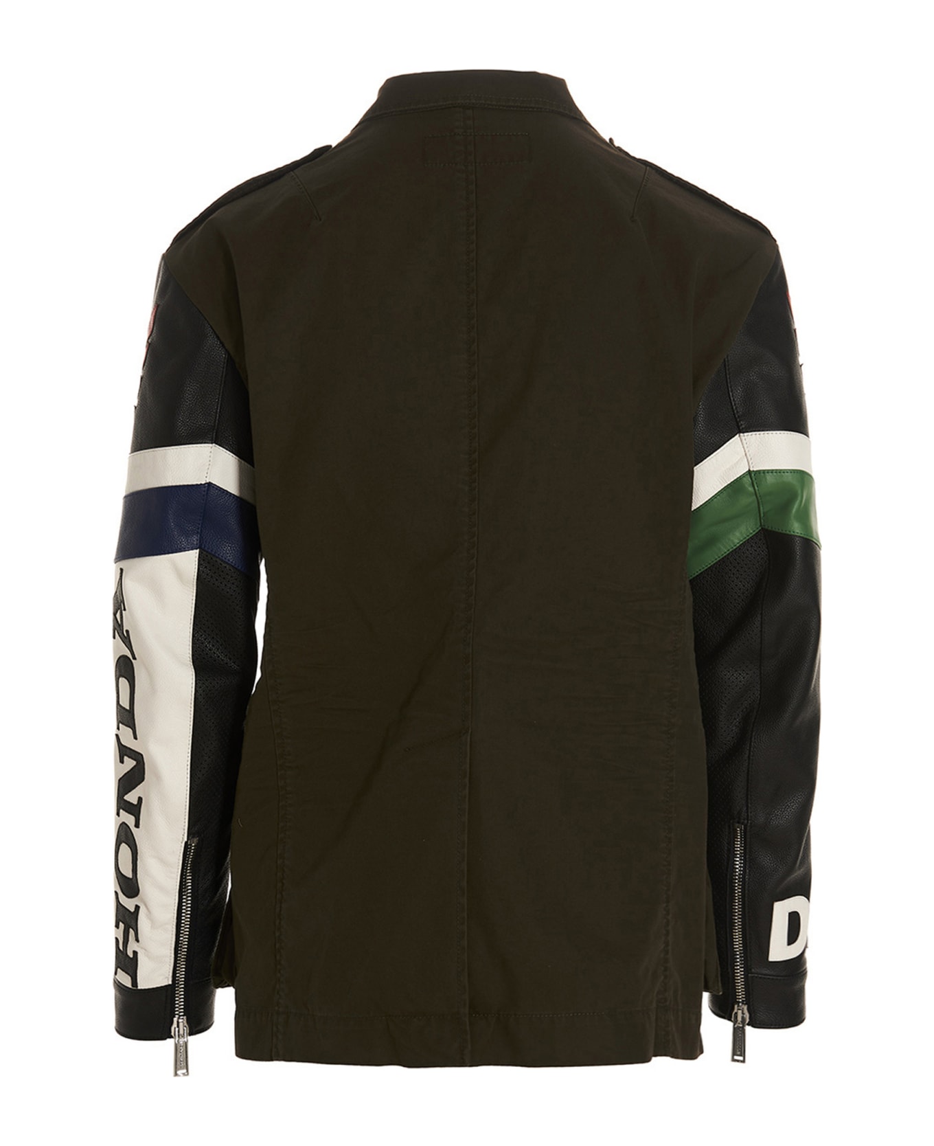 Dsquared2 'biker' Blazer Jacket - Green