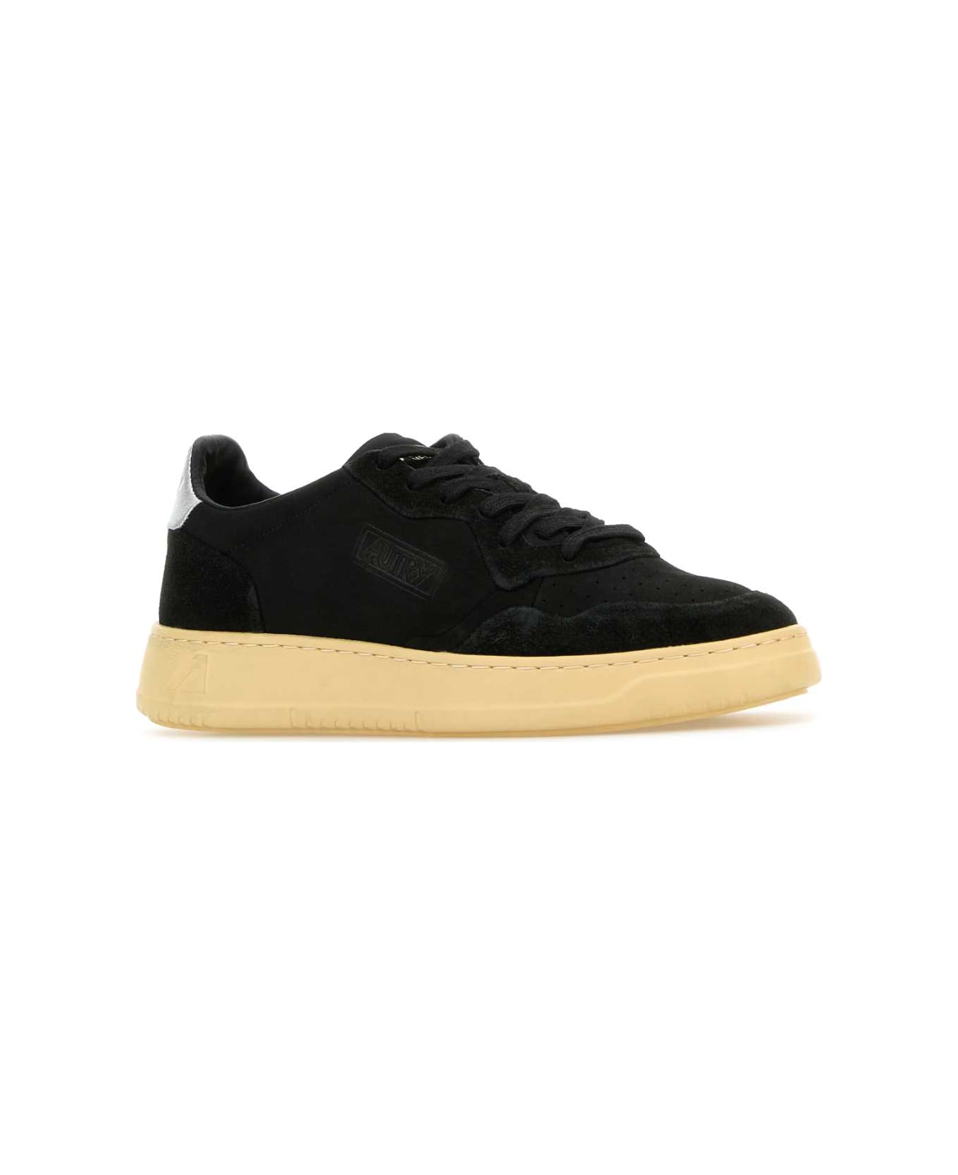 Autry Black Suede Medalist Sneakers - NU02