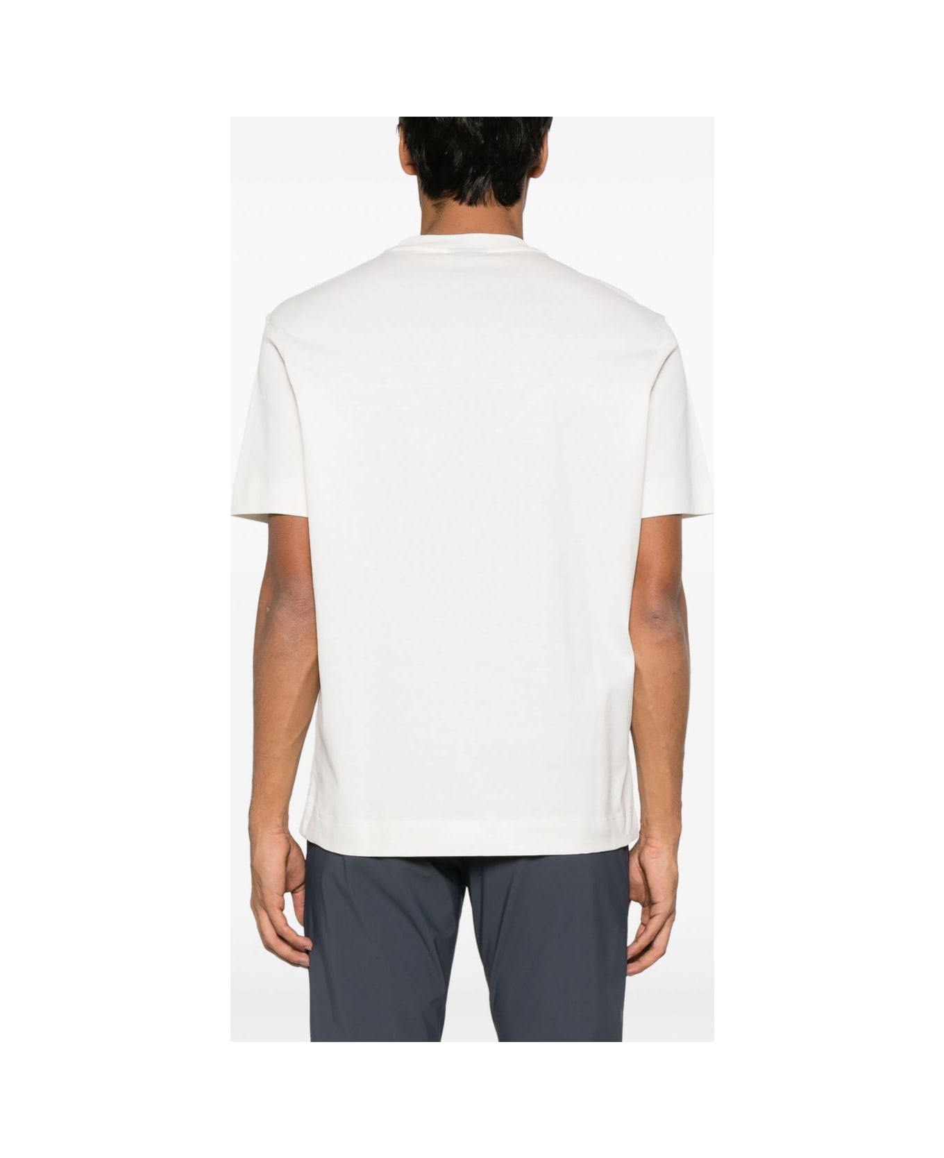Emporio Armani Logo Cotton T-shirt - White