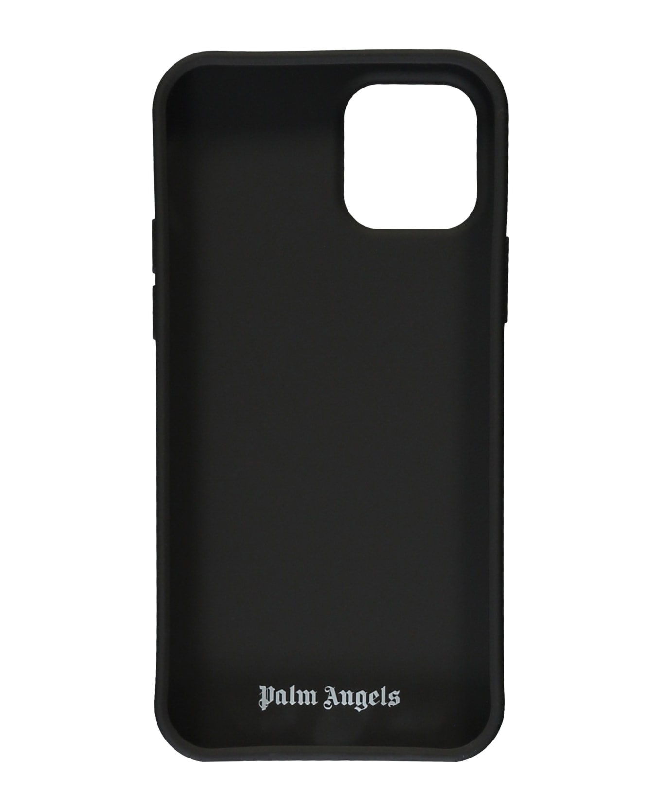 Palm Angels Logo Detail Iphone 12 Case - black