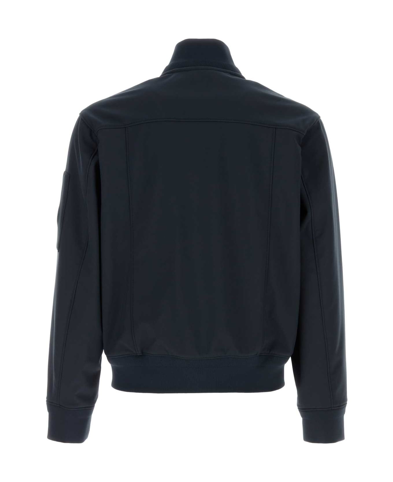 C.P. Company Navy Blue Stretch Polyester Jacket - TOTALECLIPSE