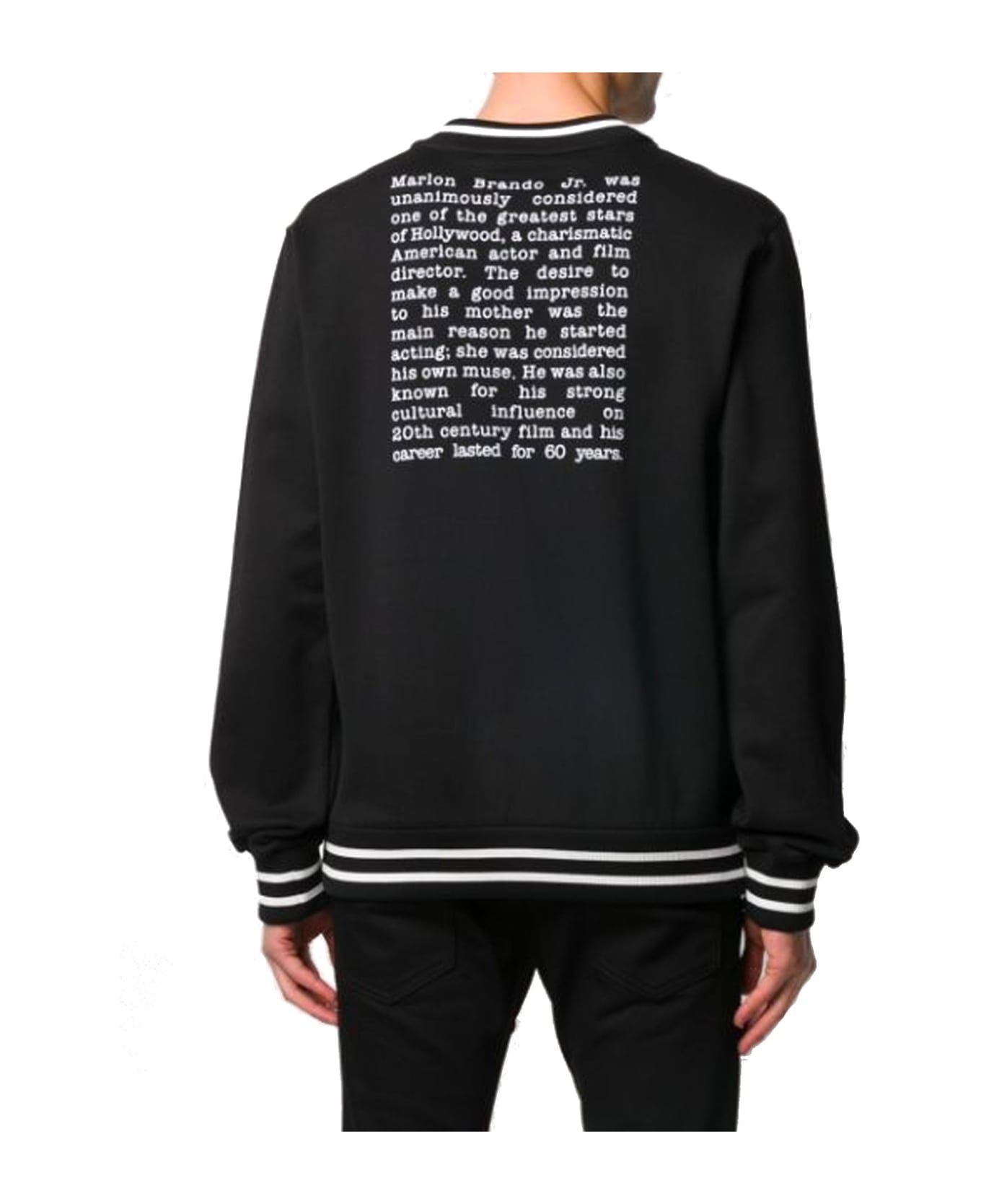 Dolce & Gabbana Marlon Brando Sweatshirt - Black フリース