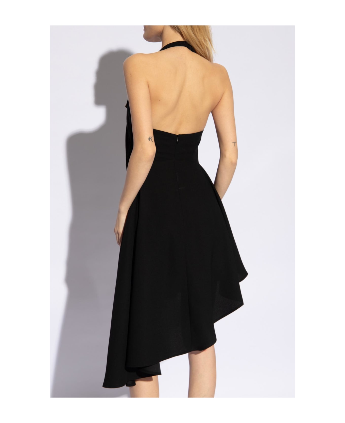 Versace Jeans Couture Asymmetrical Dress - Black