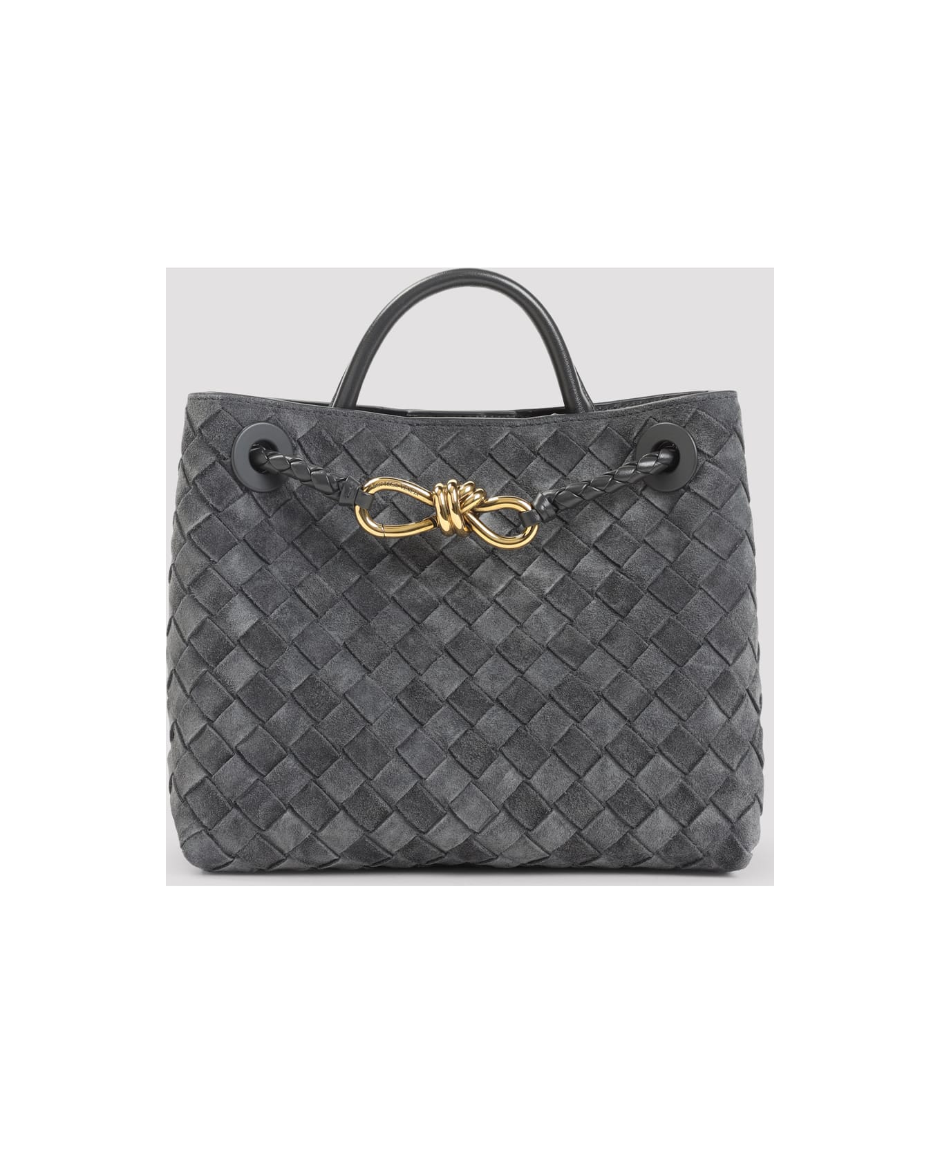 Bottega Veneta Andiamo Small Handbag - Graphite