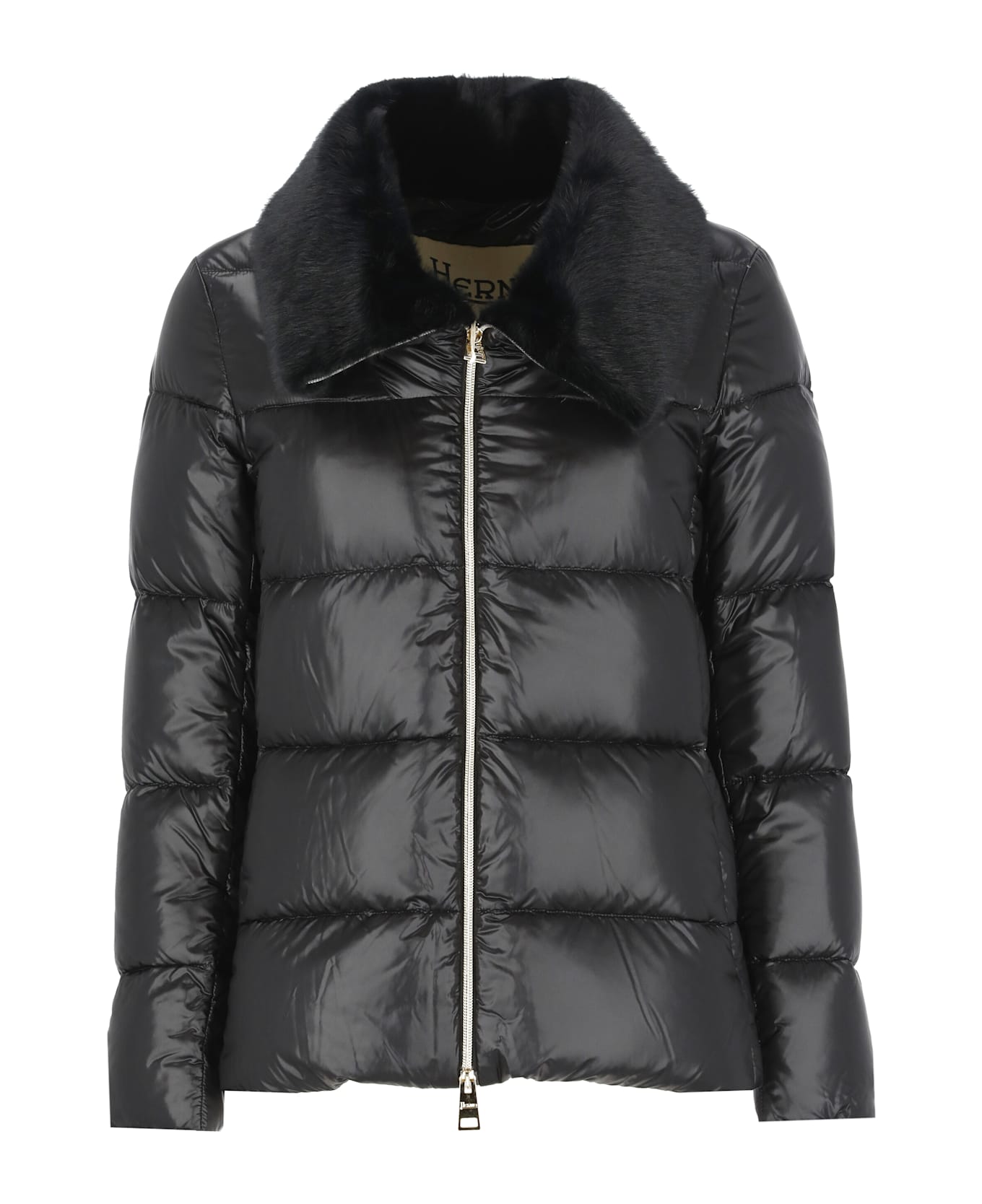 Herno Quilted Down Jacket - Black