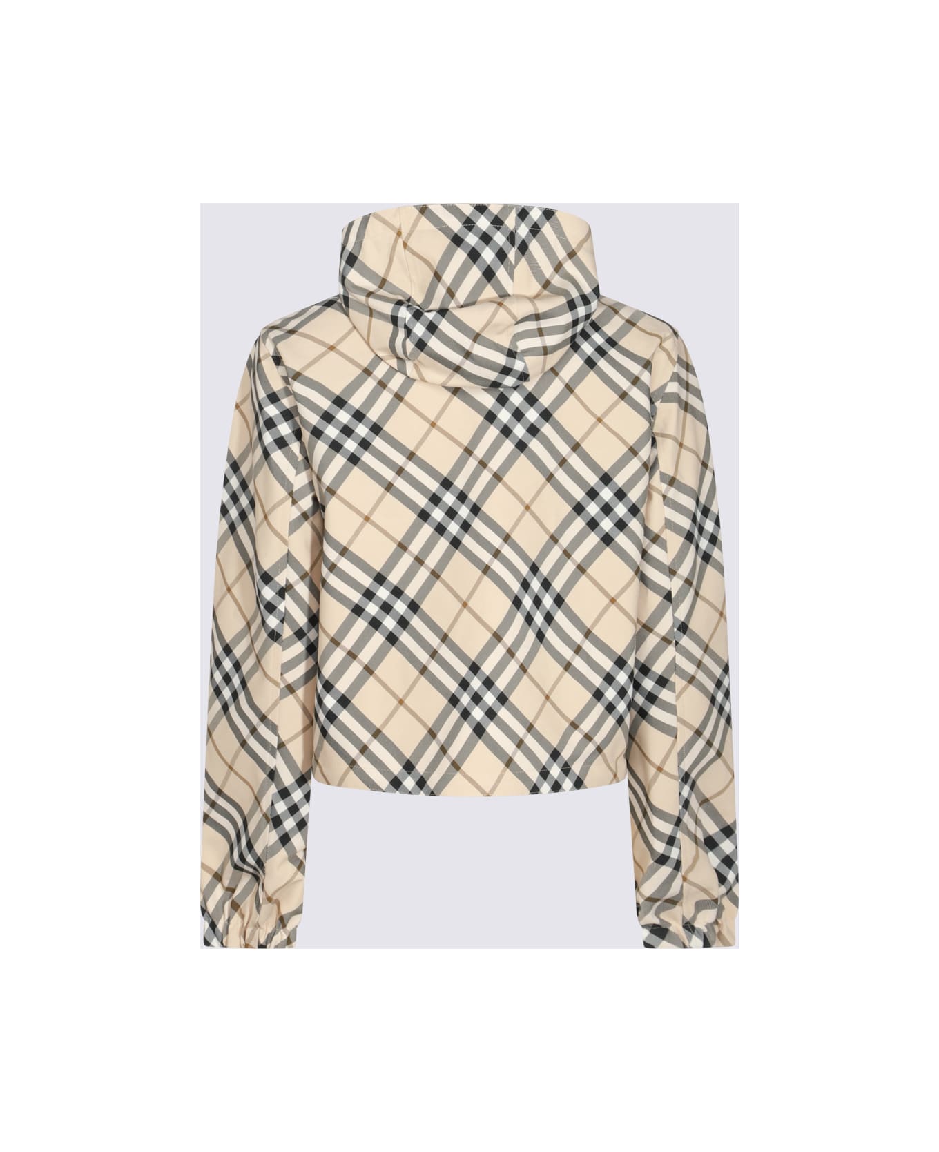 Burberry Beige Casual Jacket - GRAIN IP CHECK