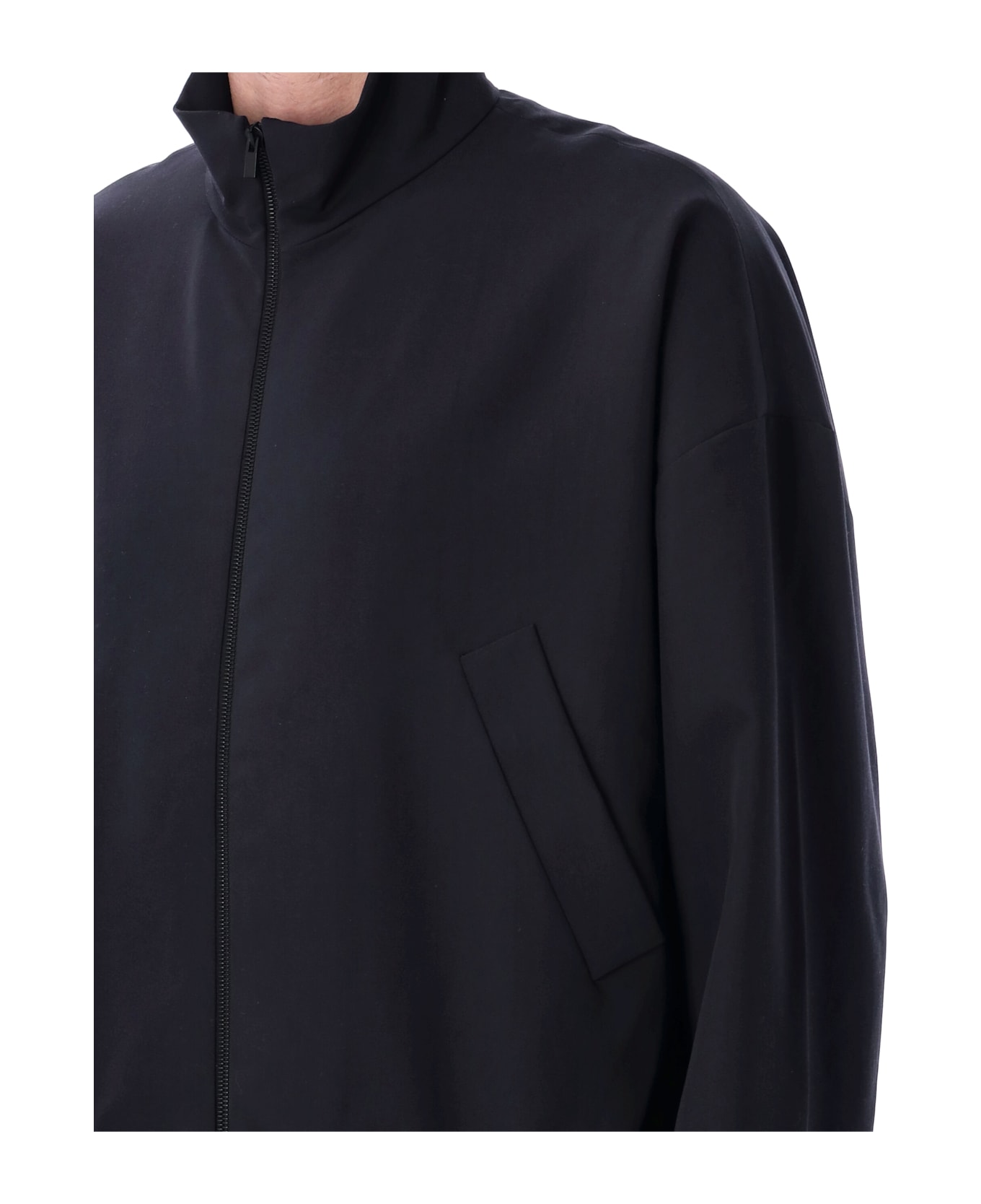 Fear of God Wool Track Jacket - NAVY