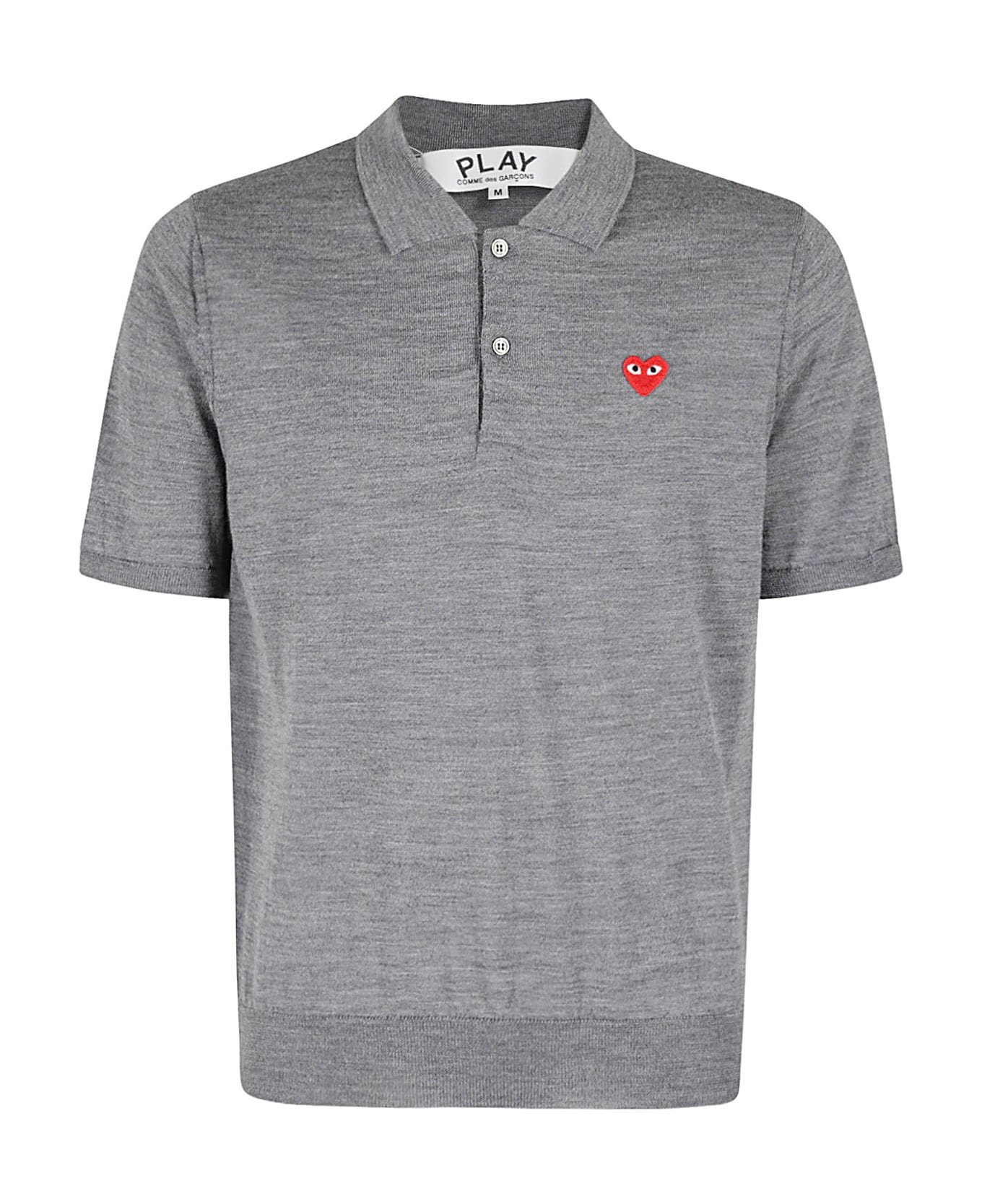 Comme des Garçons Play Sweater Red Emblem