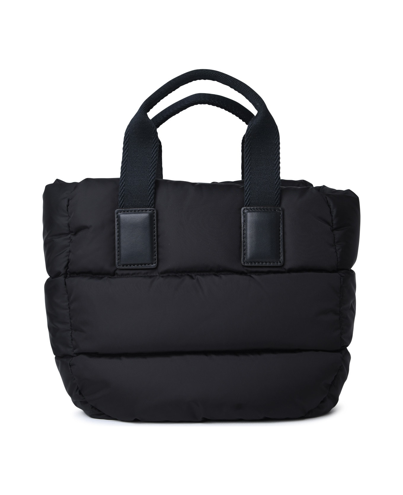 Moncler 'caradoc' Mini Bag In Black Nylon - Nero トートバッグ