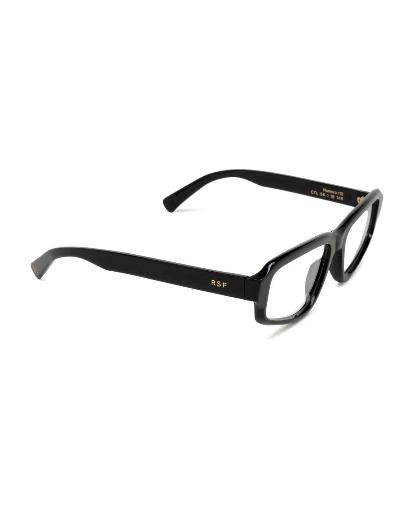 RETROSUPERFUTURE Numero 113 Nero Glasses - Nero アイウェア