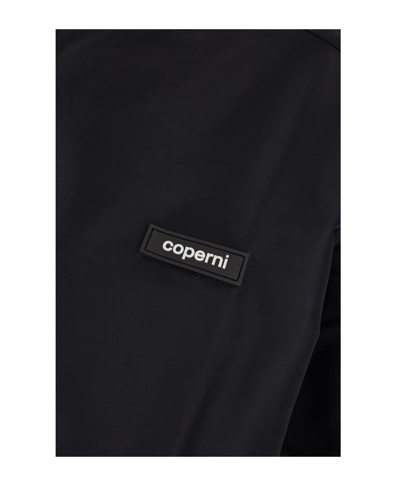 Coperni Horn Zipped Blouson Jacket Jacket - BLACK