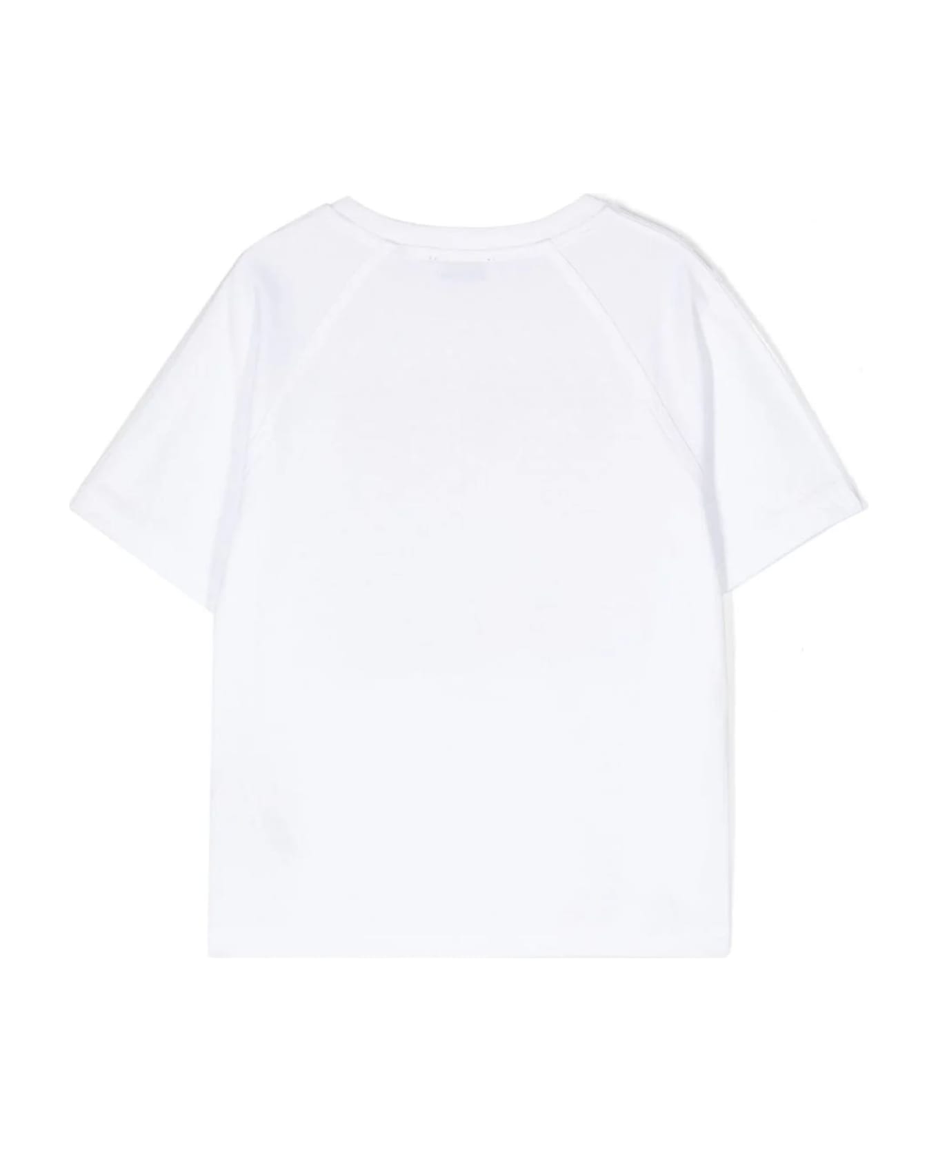 Burberry Kids T-shirts And Polos White - Wheat us