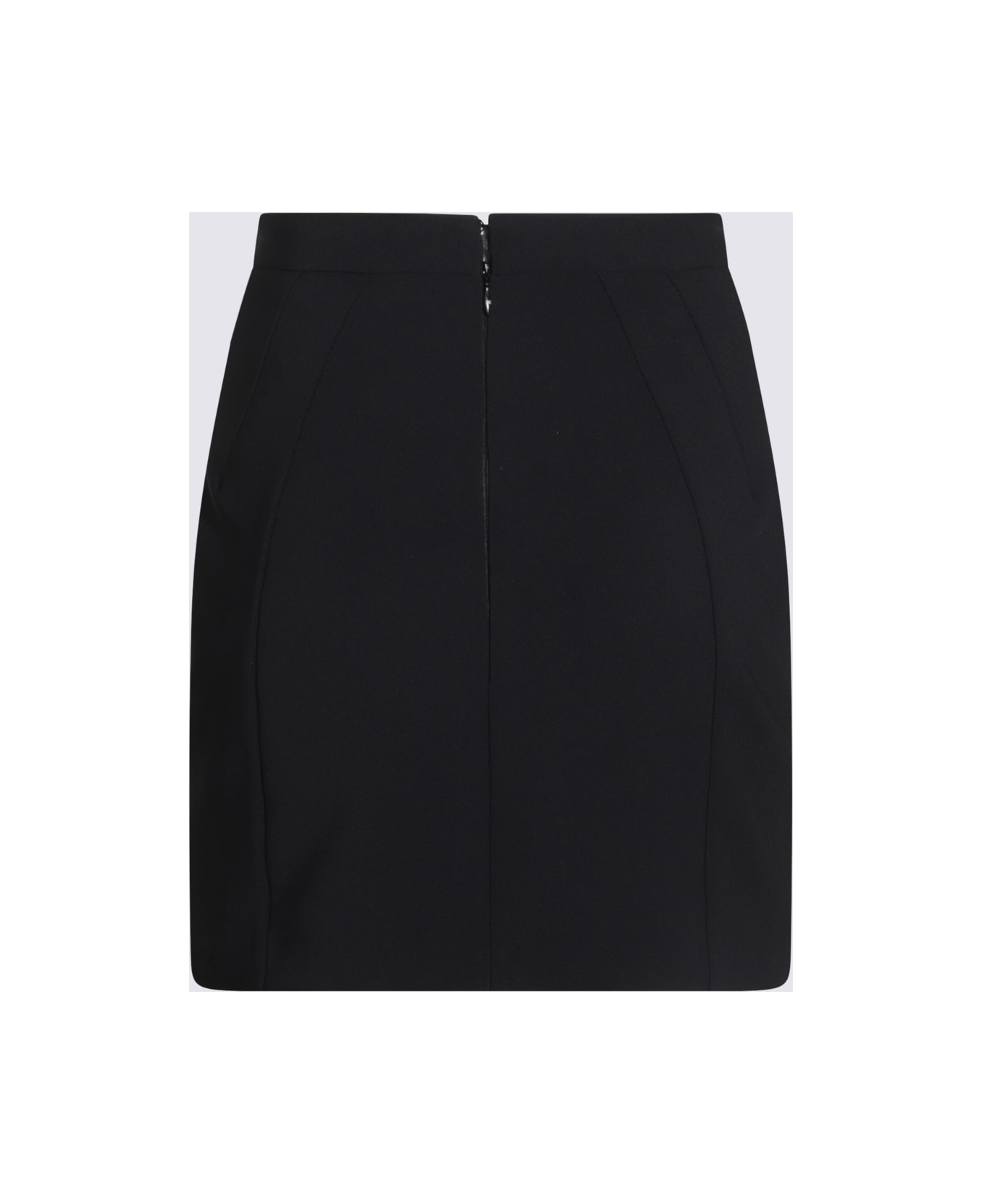 Elisabetta Franchi Black Mini Skirt - Black
