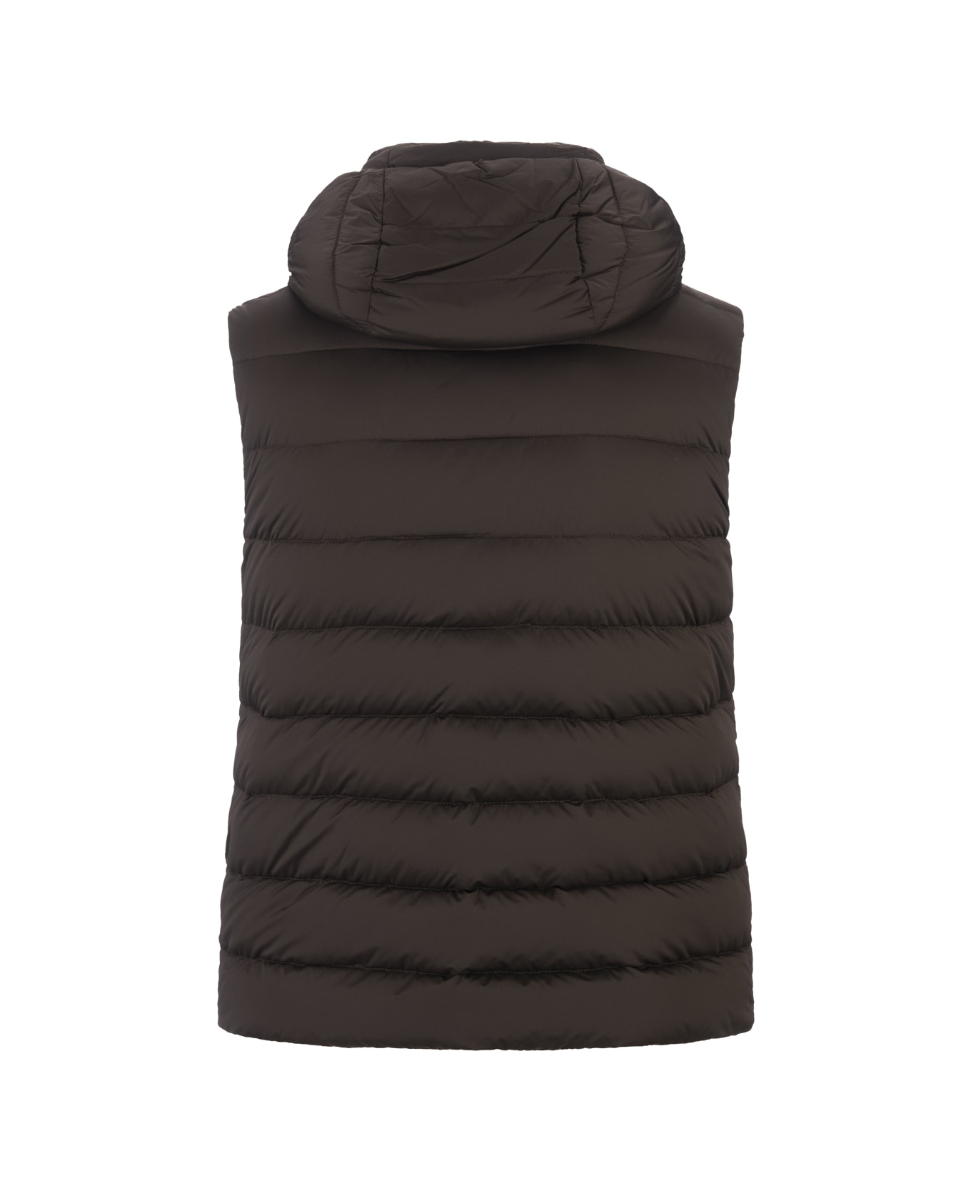 Moorer Febo-s3c Padded Vest In Military Green - Green