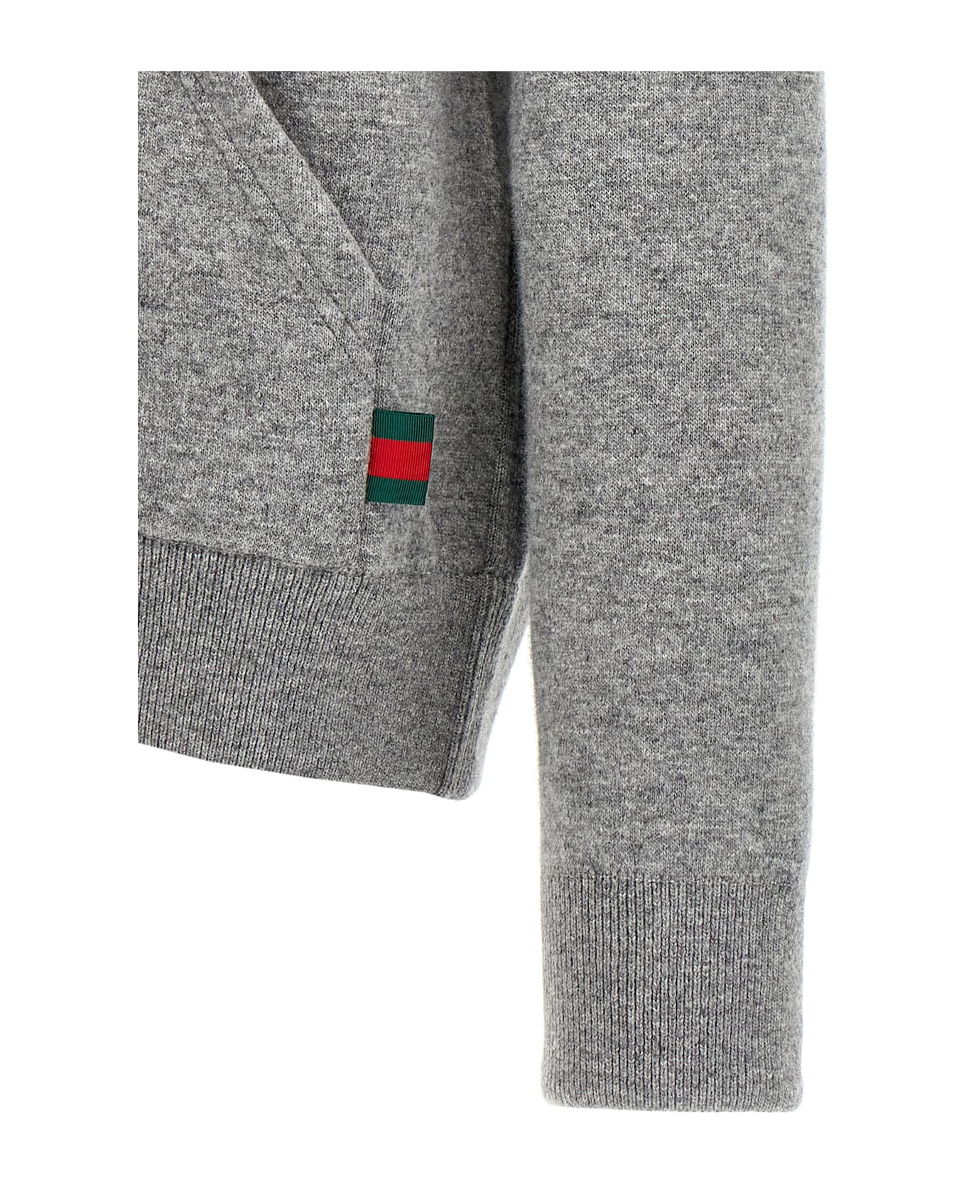 Gucci Hooded Cardigan - Gray