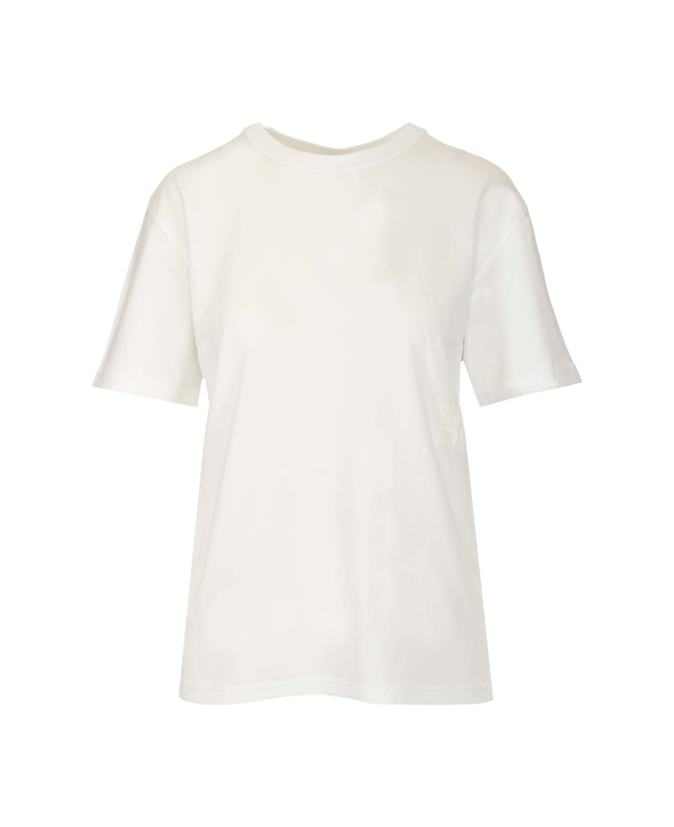 T by Alexander Wang Essential White T-shirt - WHITE