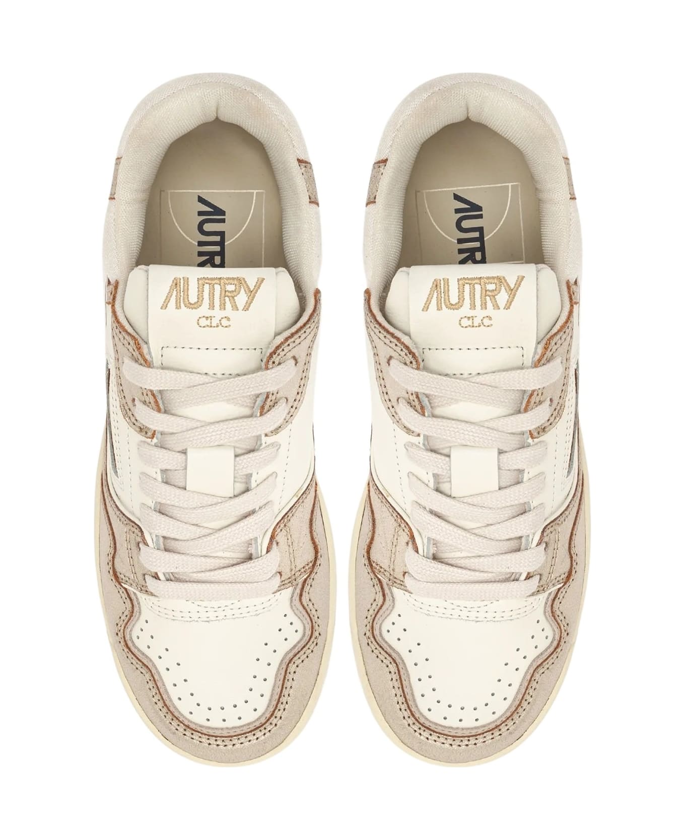 Autry Clc Lowmet Bot Wht Platinum - Wht Platinum