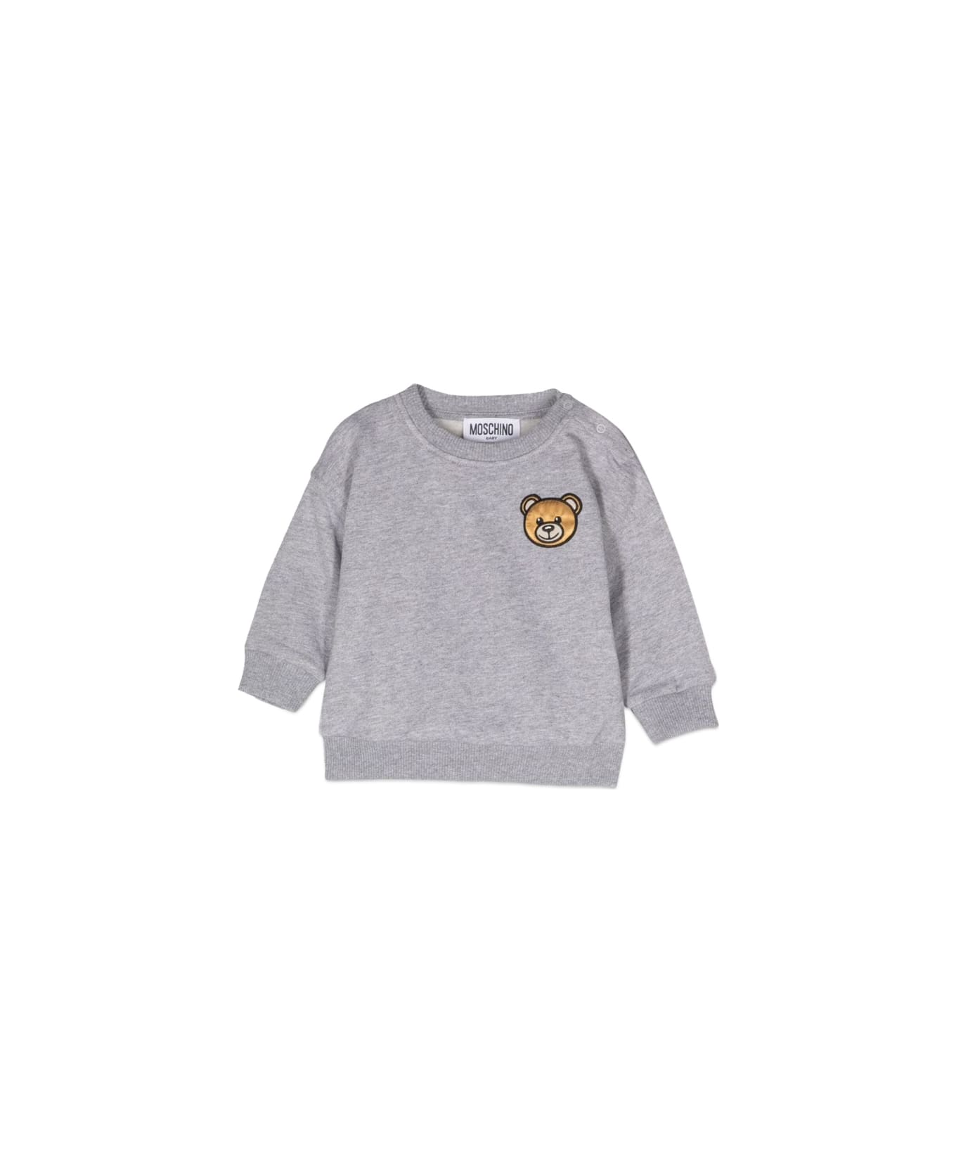 Moschino Teddy Bear Crewneck Sweatshirt - GREY ニットウェア＆スウェットシャツ