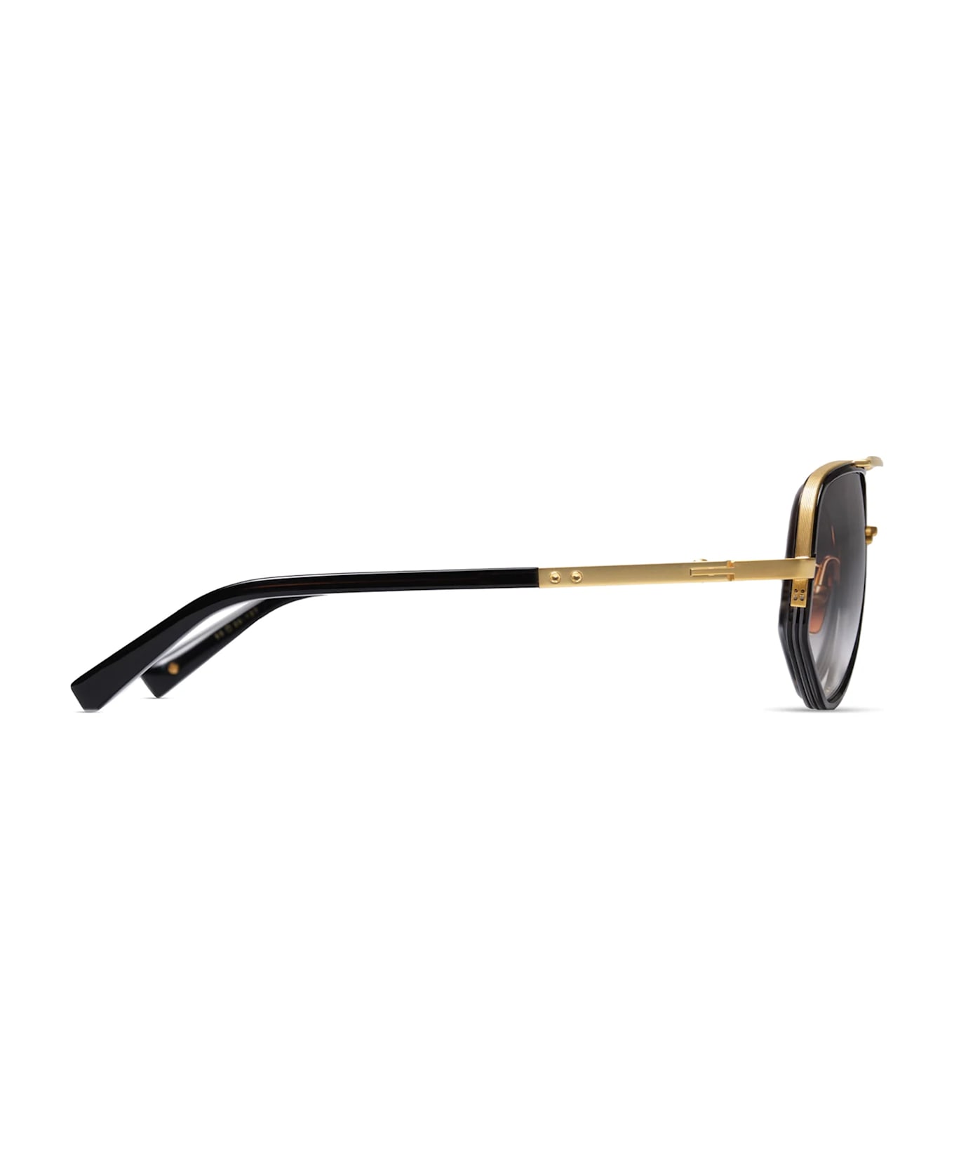 Dita Mach-x - Black Glass / Matte Yellow Gold Sunglasses - Black/gold