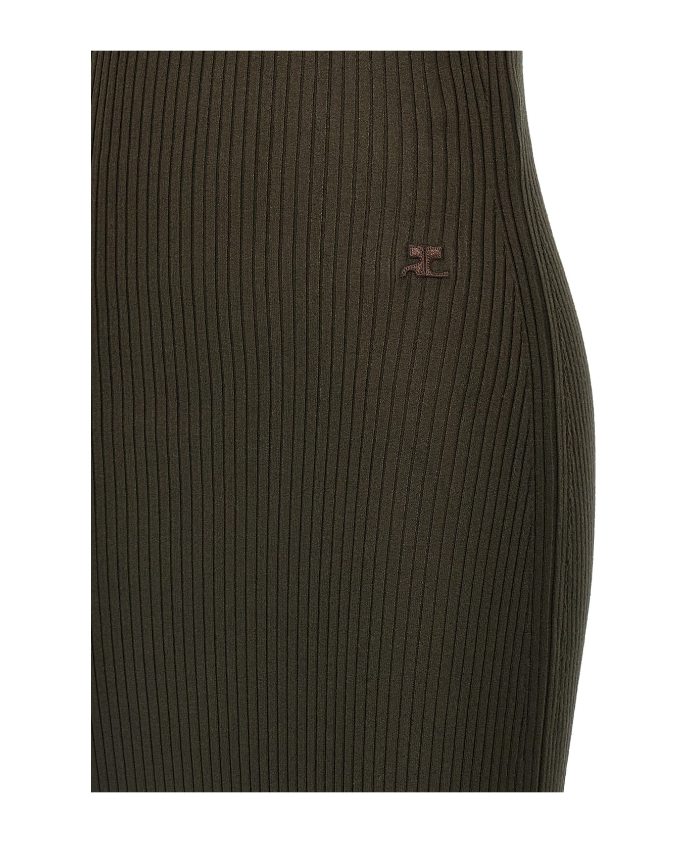 オールインワン・サロペット Courreges Twist Rib Knit Long' Dress Courrèges 'twist Rib Knit Long' Dress | italist
