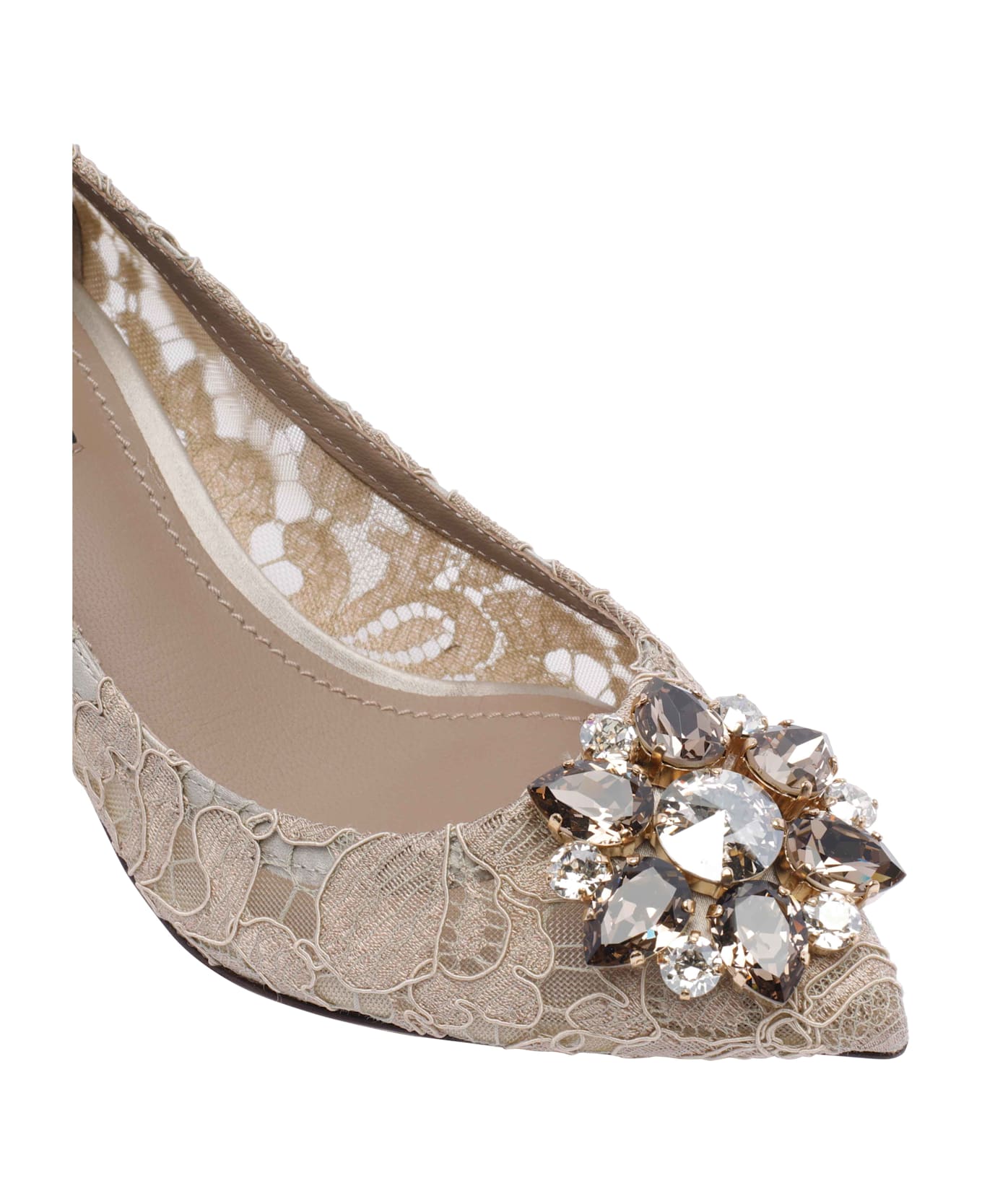 Dolce & Gabbana Bellucci Rainbow Decollete' - Beige