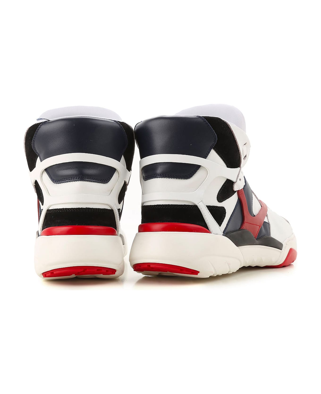 Valentino Garavani High Top Leather Sneakers - White スニーカー