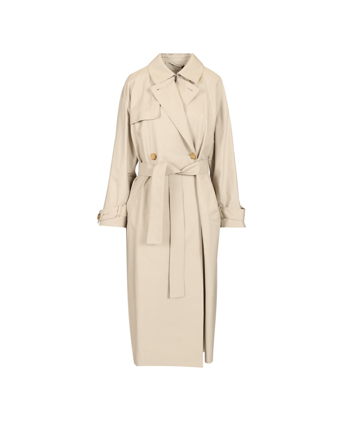 Max Mara The Cube Trench Doppiopetto - White