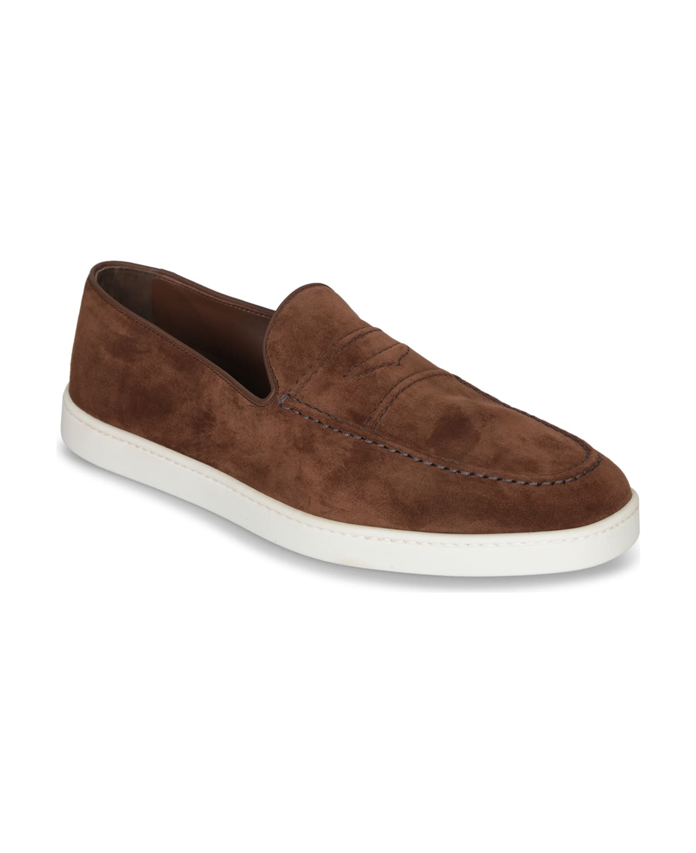 Church's Peebles Burnished Suede Loafer - Brown