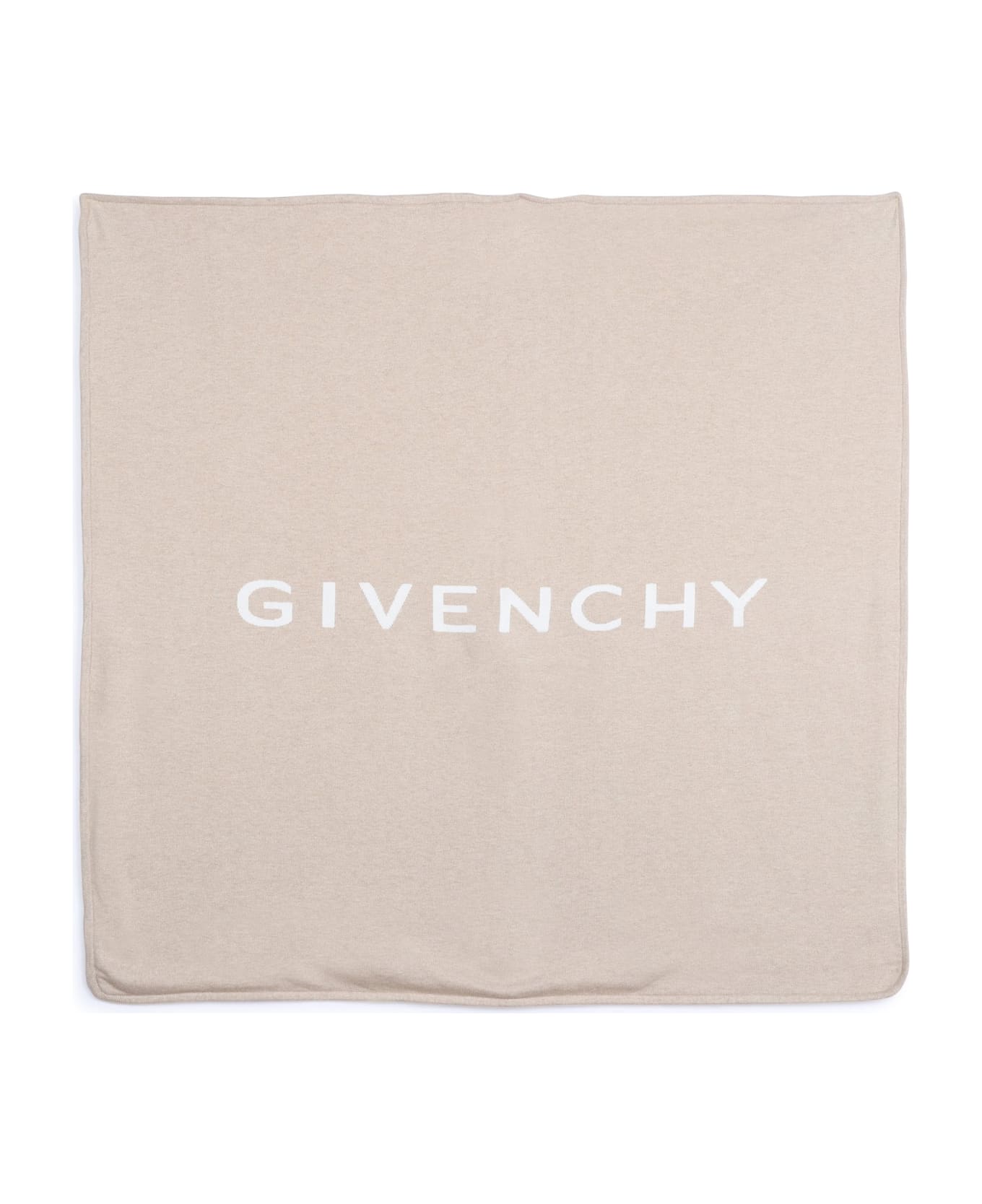 Givenchy Coperta Con Logo All-over - Cream