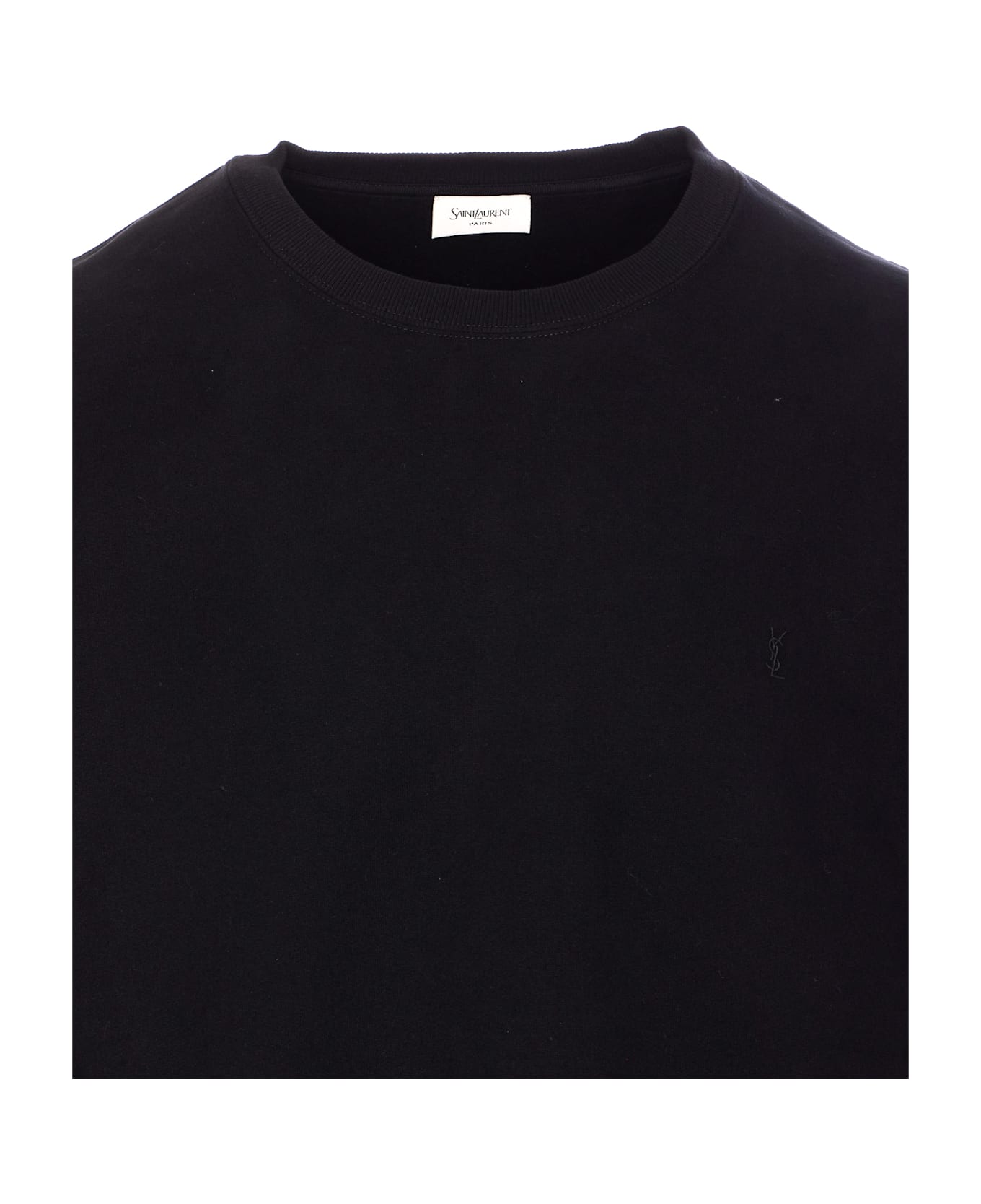 Saint Laurent Cassandre Sweatshirt - Nero