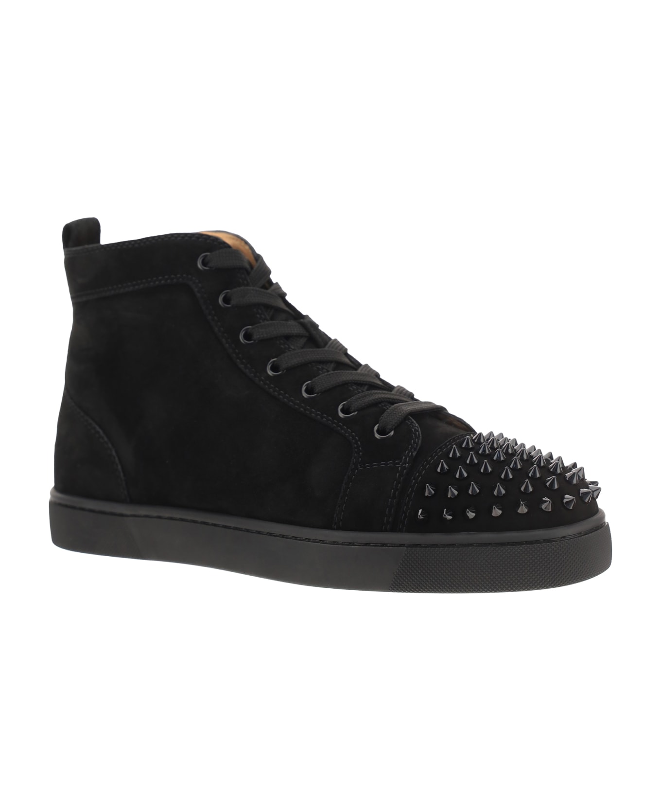 Christian Louboutin Lou Spikes Sneakers - Black/black/bk スニーカー