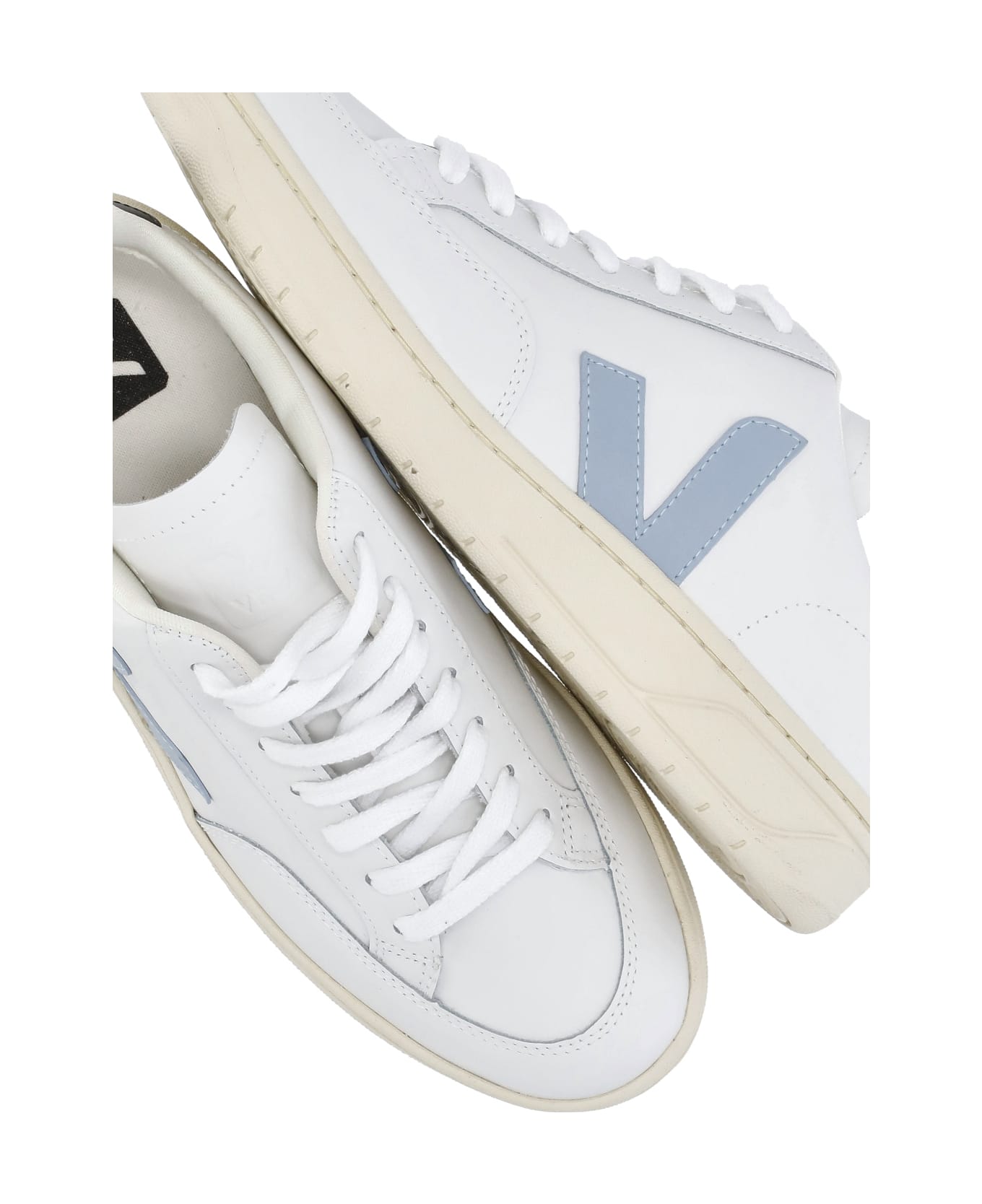 Veja V-12 Sneakers - White Steel Nautico スニーカー