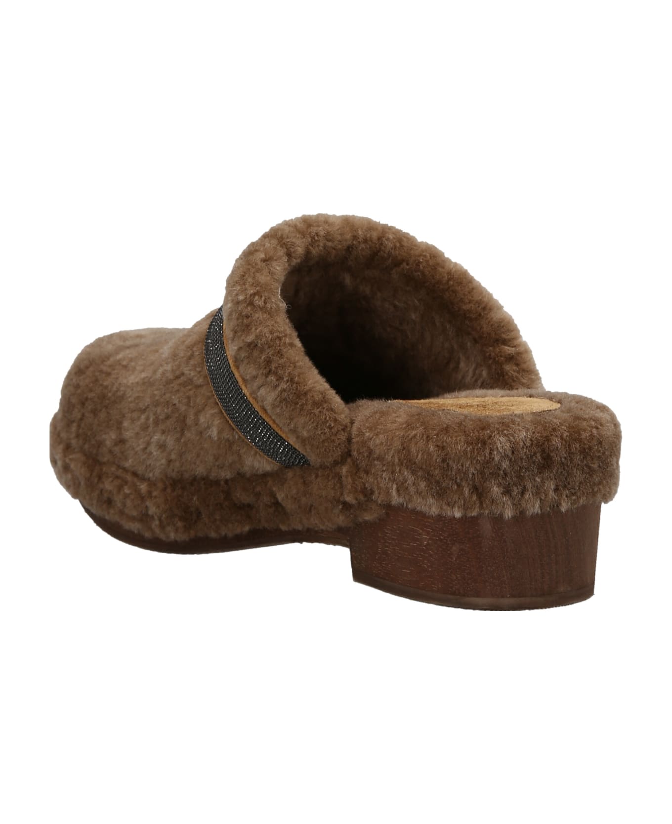 Brunello Cucinelli 'monile' Clogs - Beige