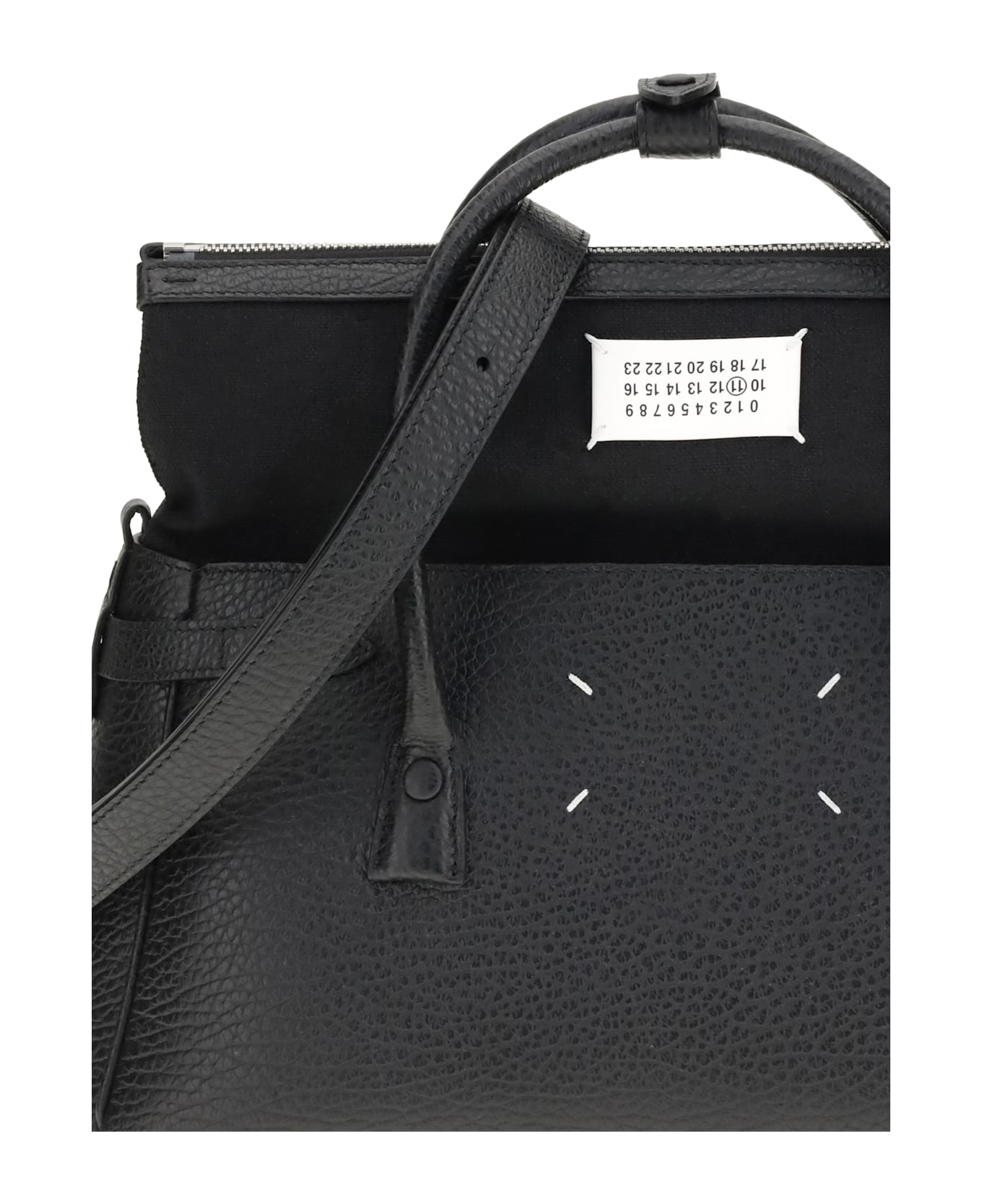 Maison Margiela 5ac Medium Shoulder Bag - Black