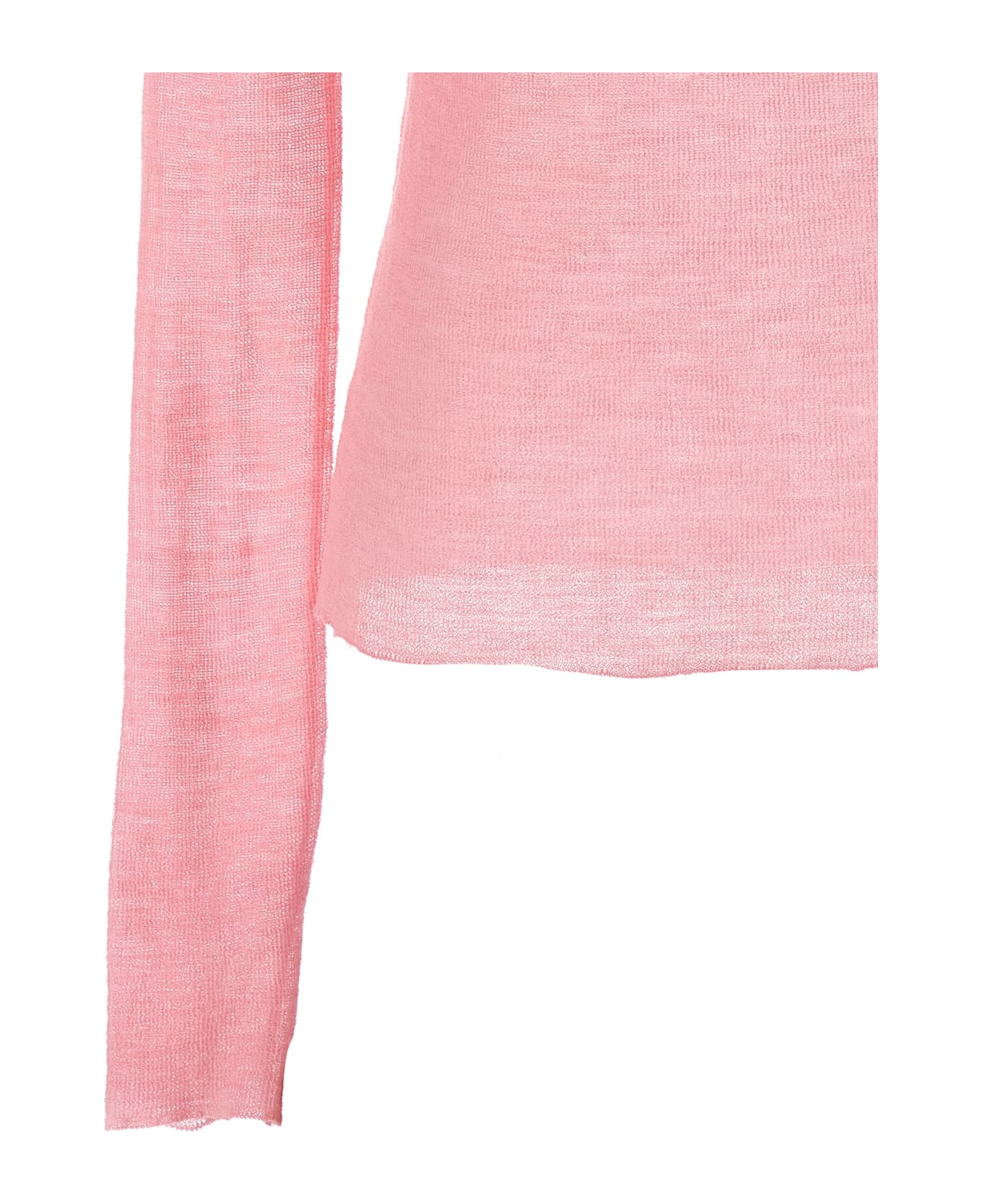 Jil Sander Semi-sheer Sweater - Pink