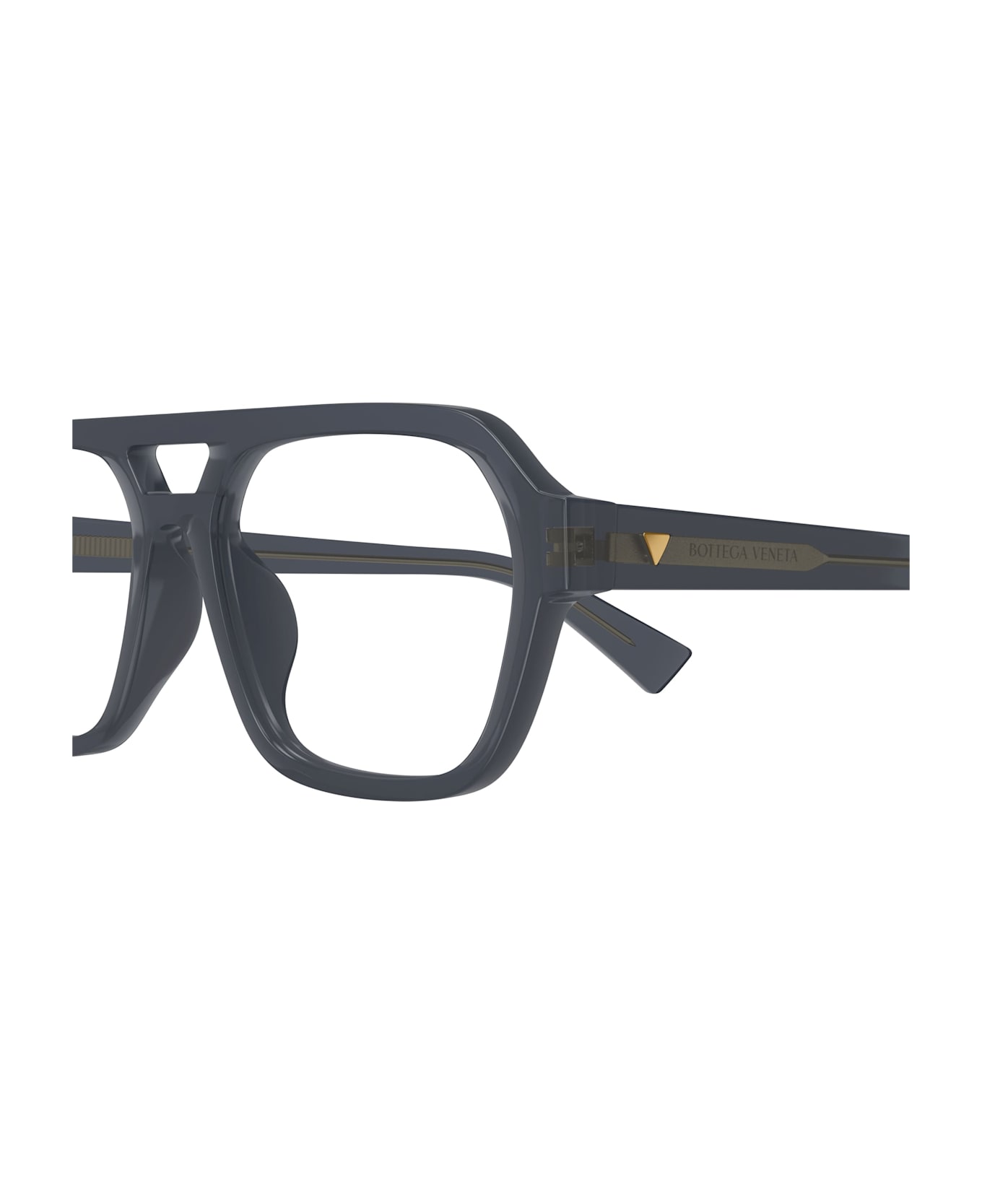Bottega Veneta Eyewear Bv1336oa-003 - Grey Rx / Asian Fit Glasses - grey