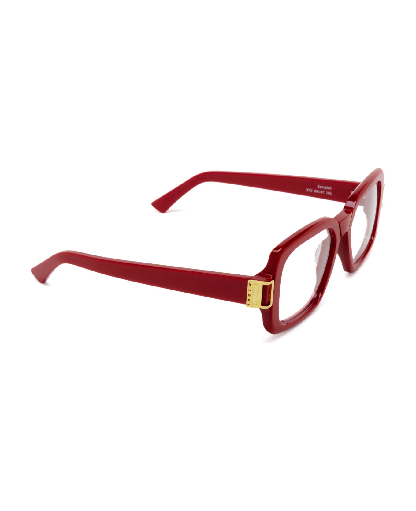 Marni Eyewear Zamalek Optical Bordeaux Glasses - Bordeaux