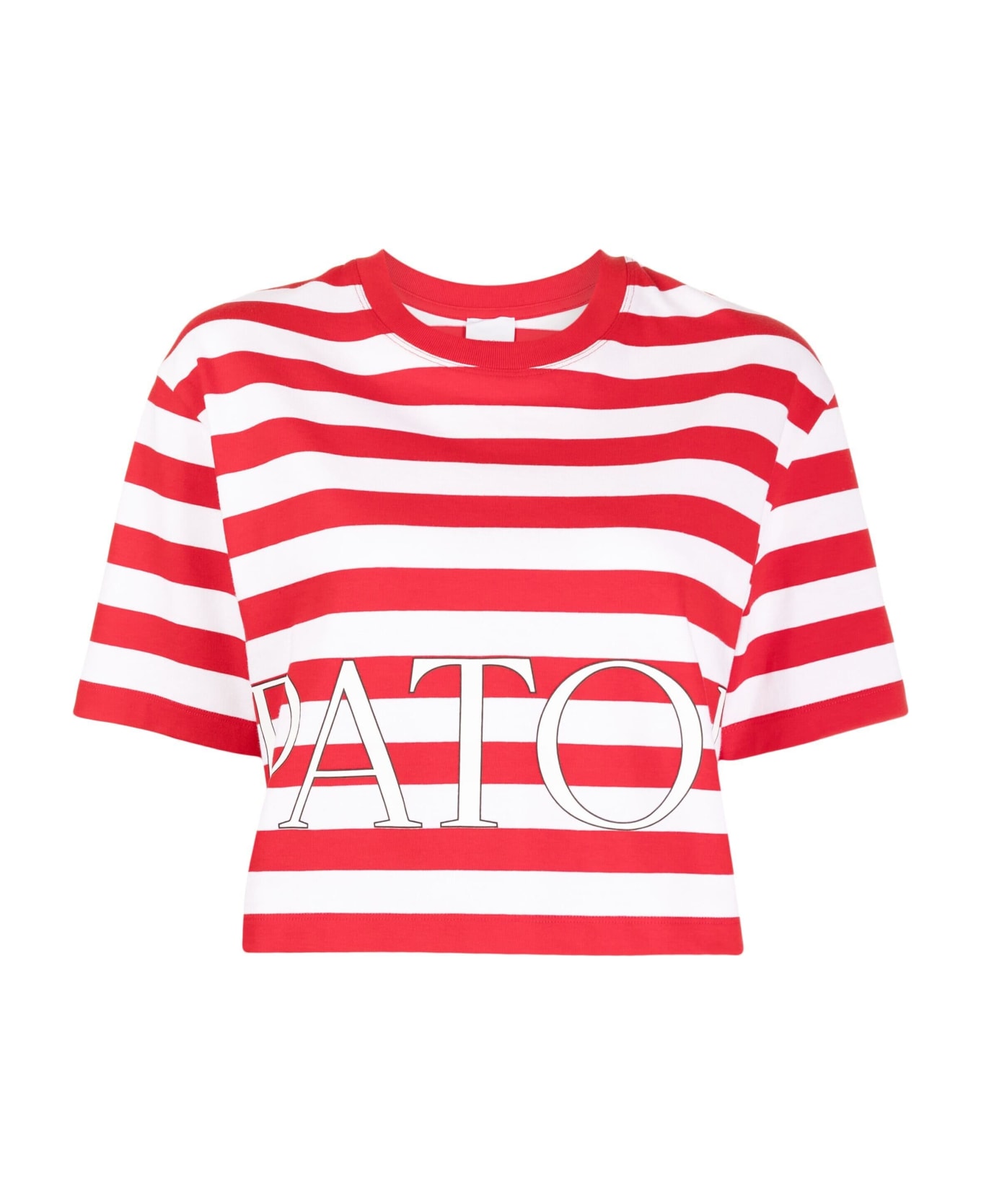 Patou T Shirt M/m - R Red White Tシャツ