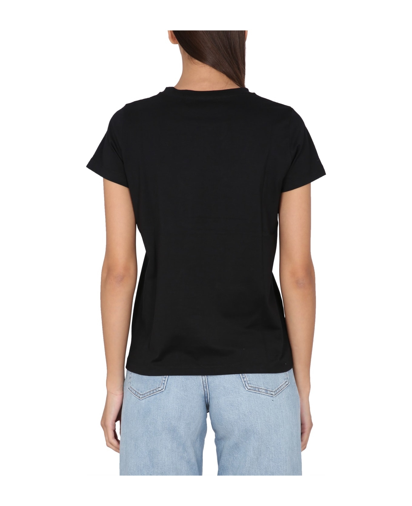 A.P.C. Cotton Crew-neck T-shirt - black