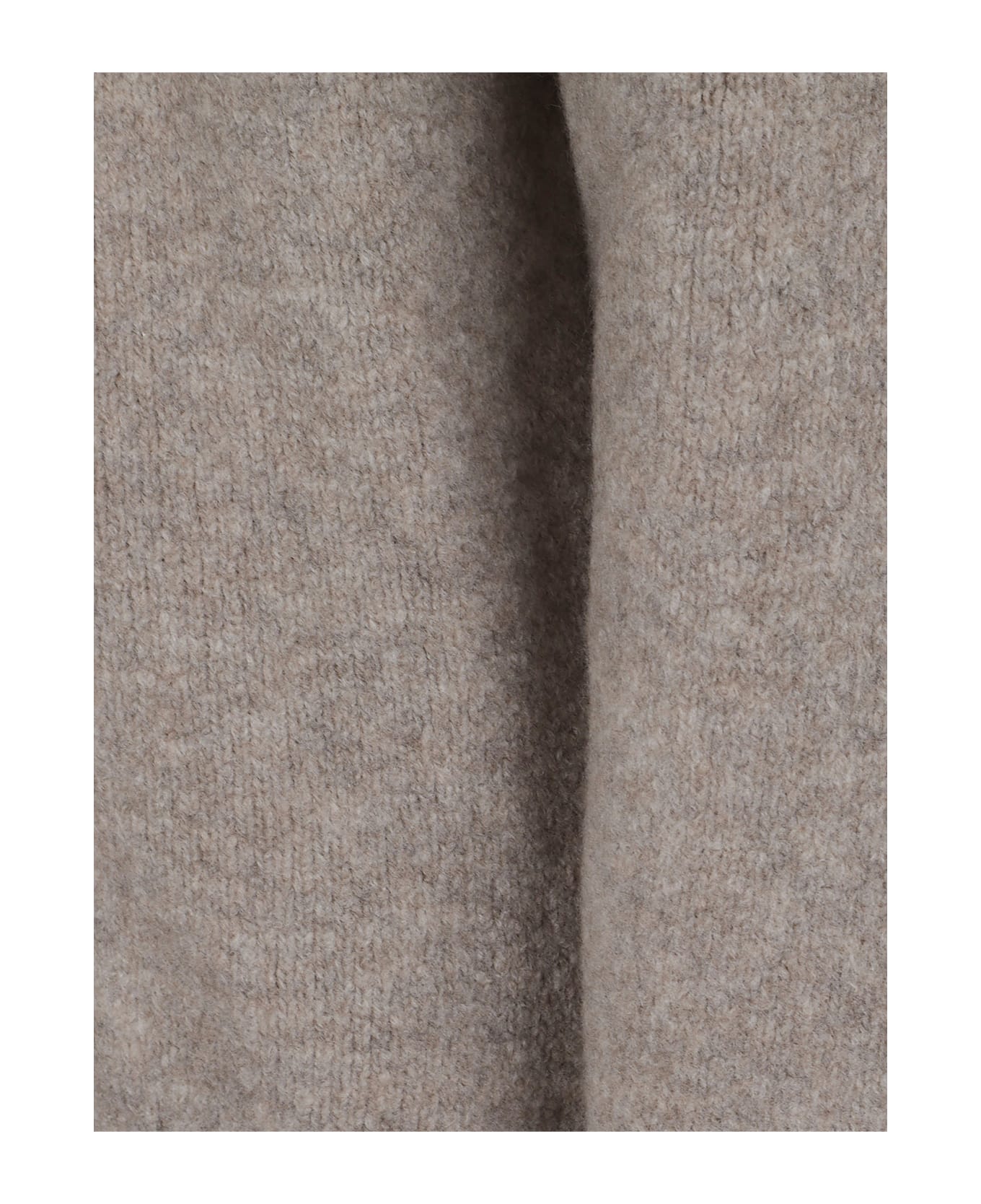 C.P. Company Knitwear Turtle Neck In Merino Extrafine - Vintage Khaki