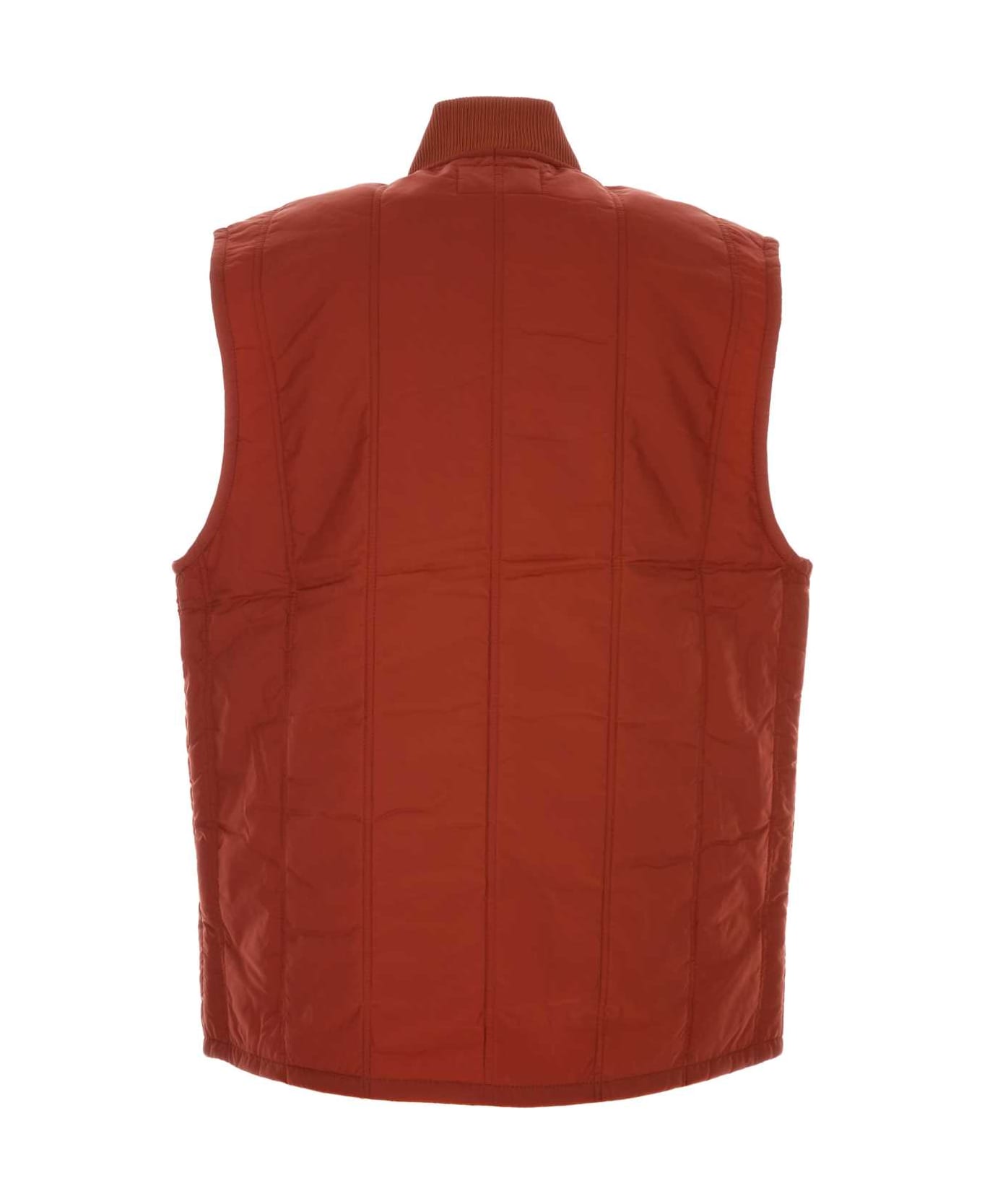 Carhartt Brick Nylon Lachlan Vest Liner - VERMILLION