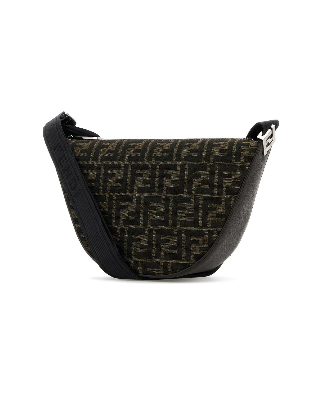 Fendi Melon Small Ff Logo - BROWN