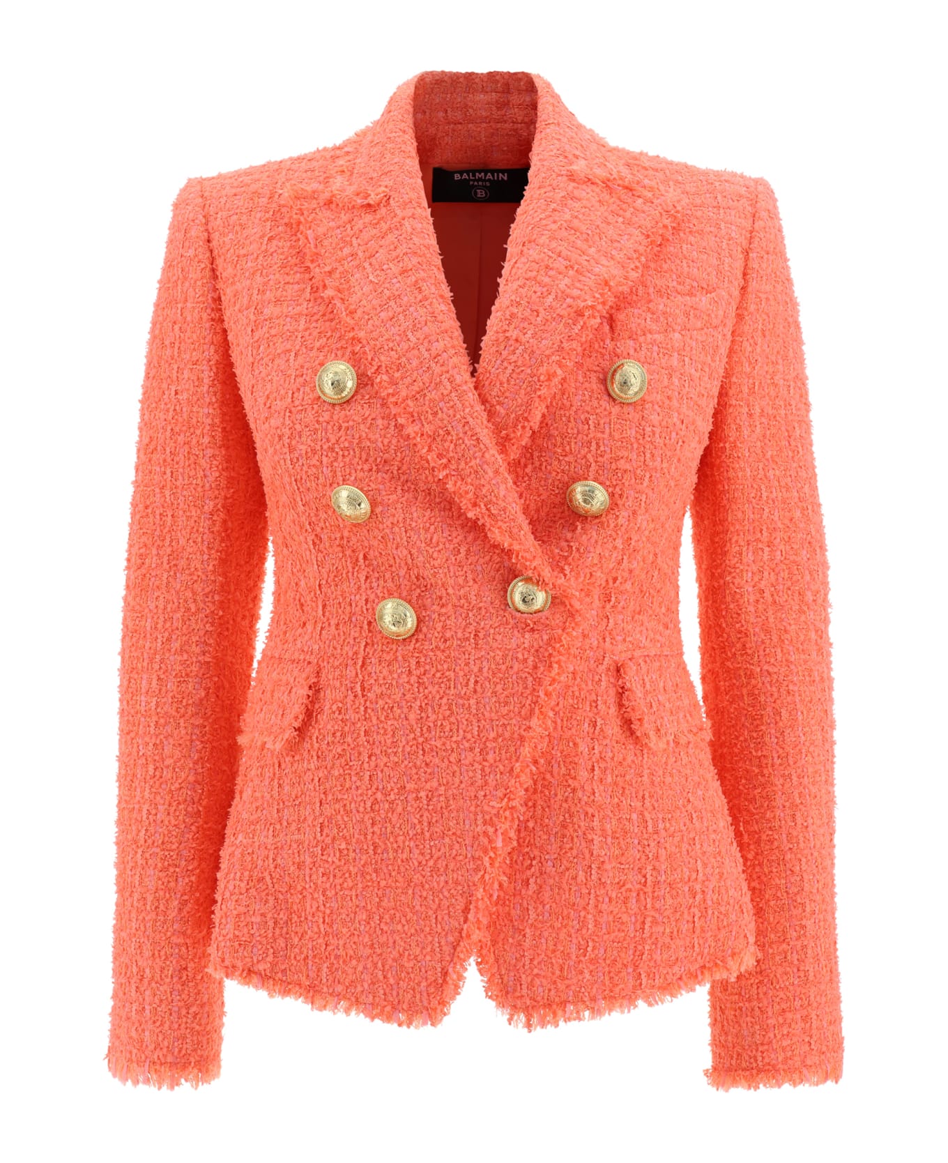 Balmain Blazer Jacket - Saumon