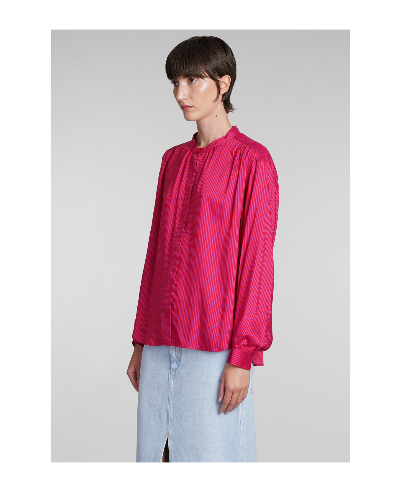 Isabel Marant Ulys Shirt - fuxia